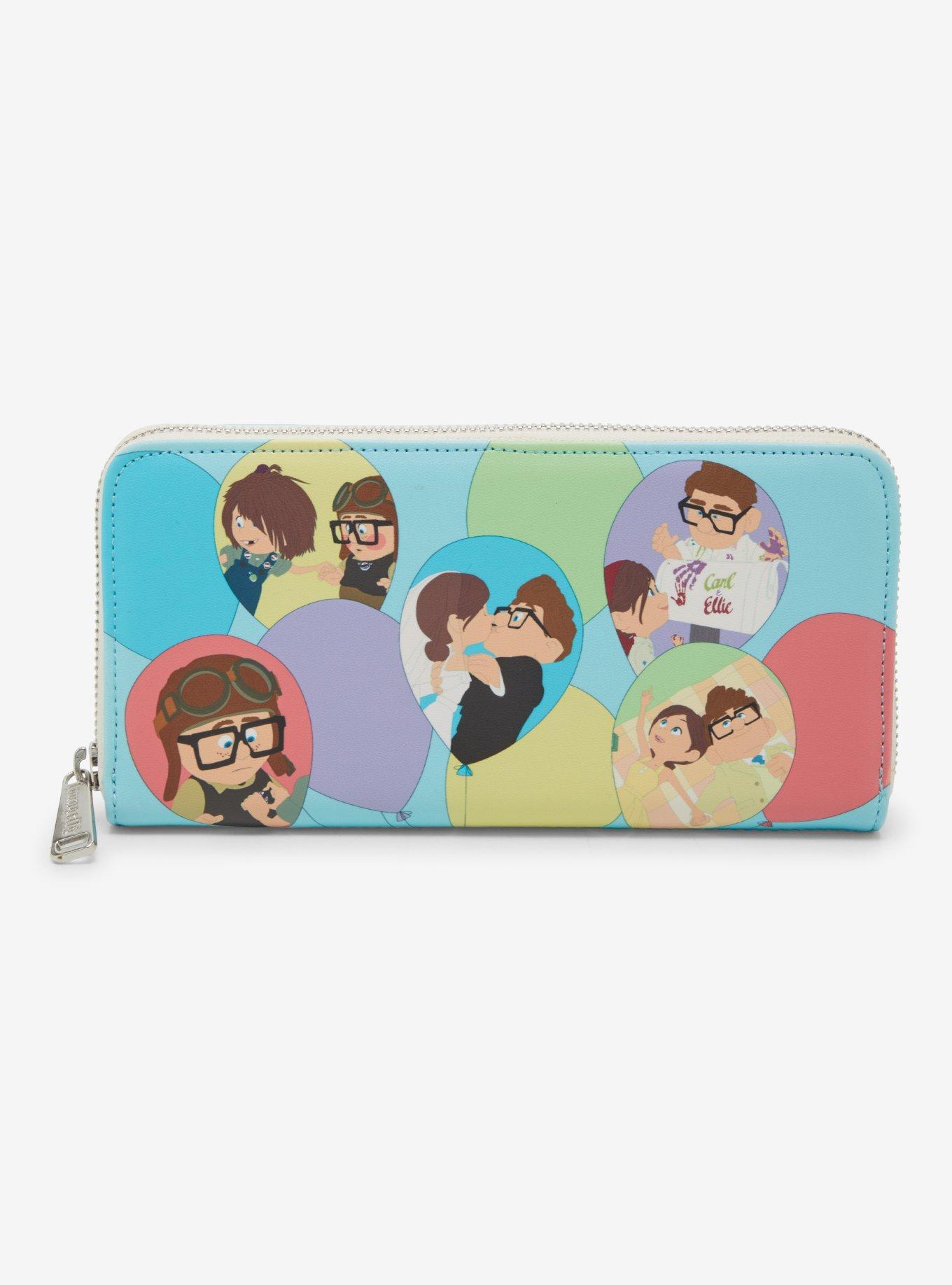Loungefly Disney Pixar Up Carl & Ellie Balloon Scenes Wallet, , alternate - view 3