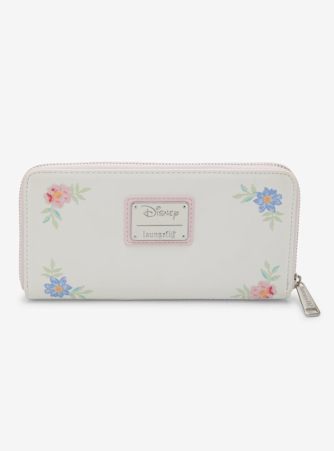 Loungefly Disney The Aristocats Marie Floral Zip Wallet, , alternate