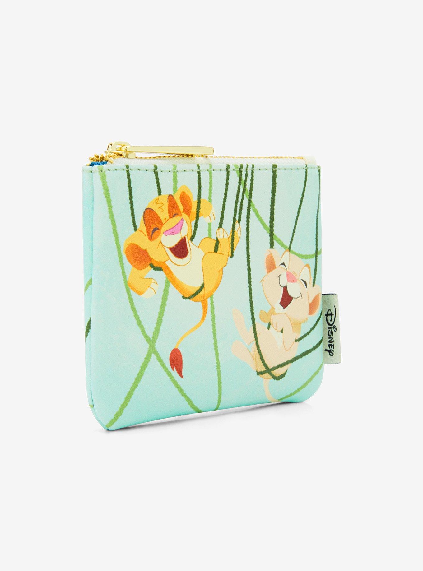 Loungefly Disney The Lion King Simba, Nala, & Zazu Vines Coin Purse, , hi-res