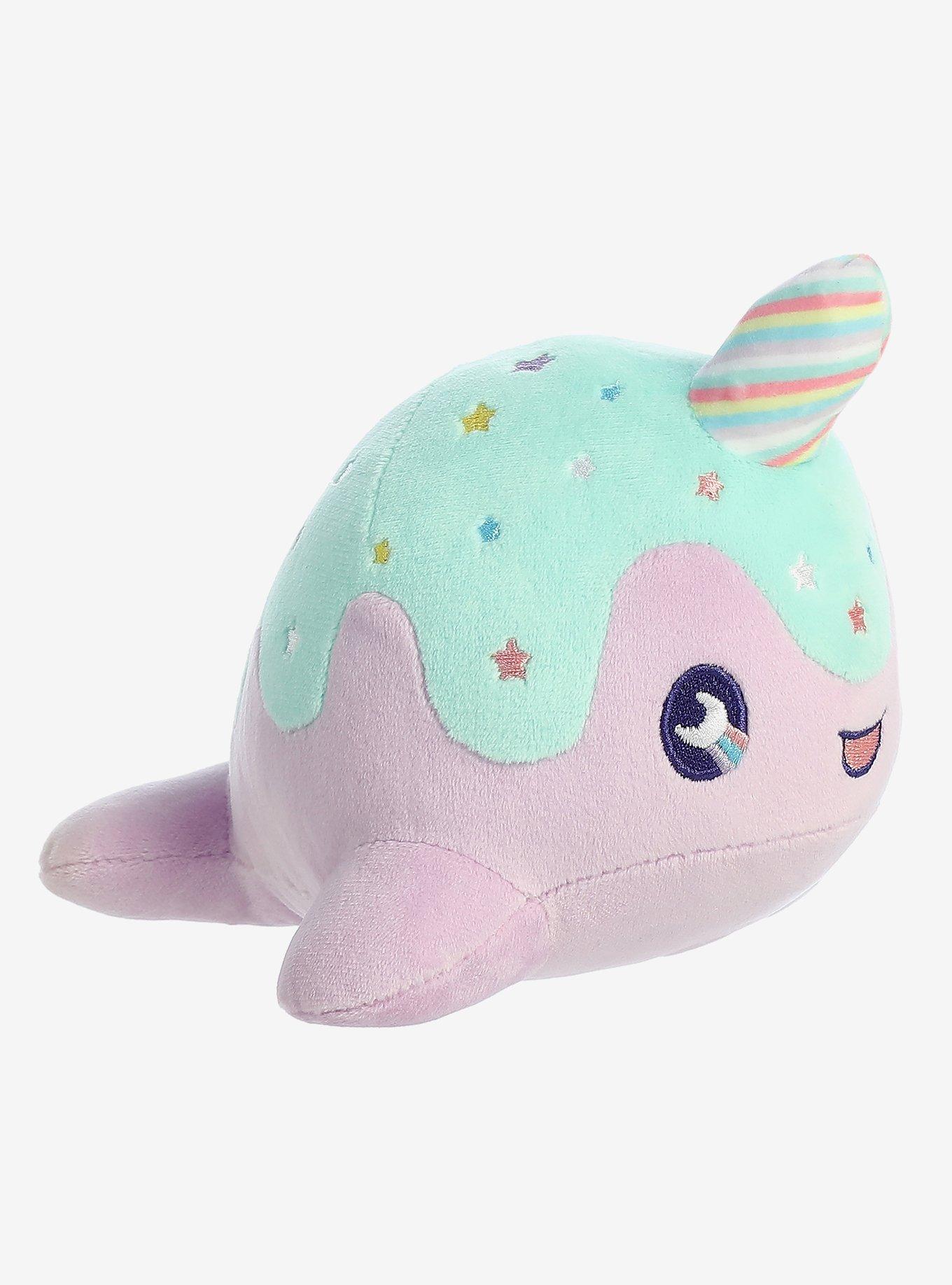 Tasty Peach Lollipop Nomwhal Purple Narwhal 7 Inch Plush, , alternate