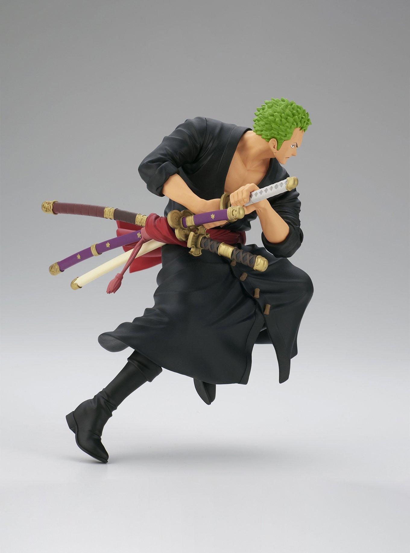 Banpresto One Piece Battle Record Collection Roronoa Zoro Figure, , alternate