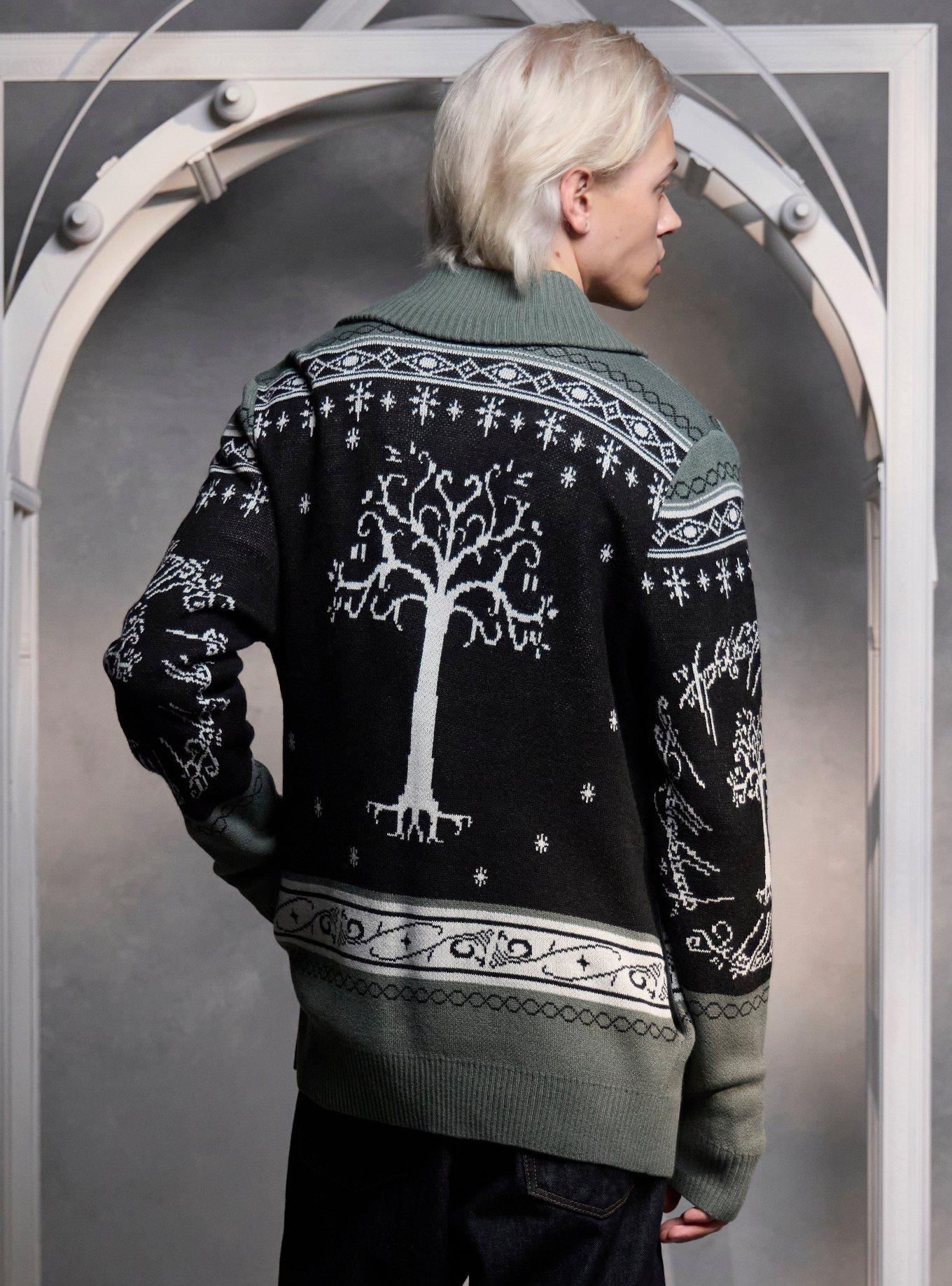 The Lord Of The Rings Tree Of Gondor Collared Cardigan, MULTI, alternate