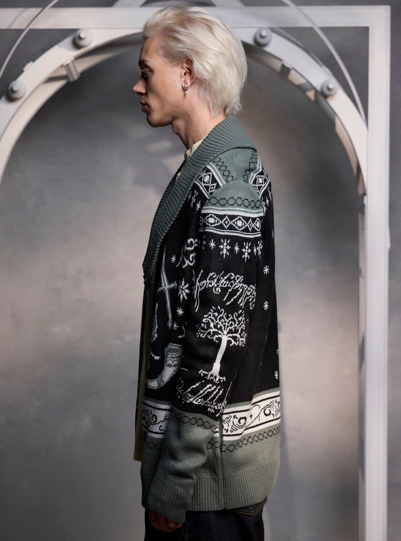 The Lord Of The Rings Tree Of Gondor Collared Cardigan, MULTI, alternate