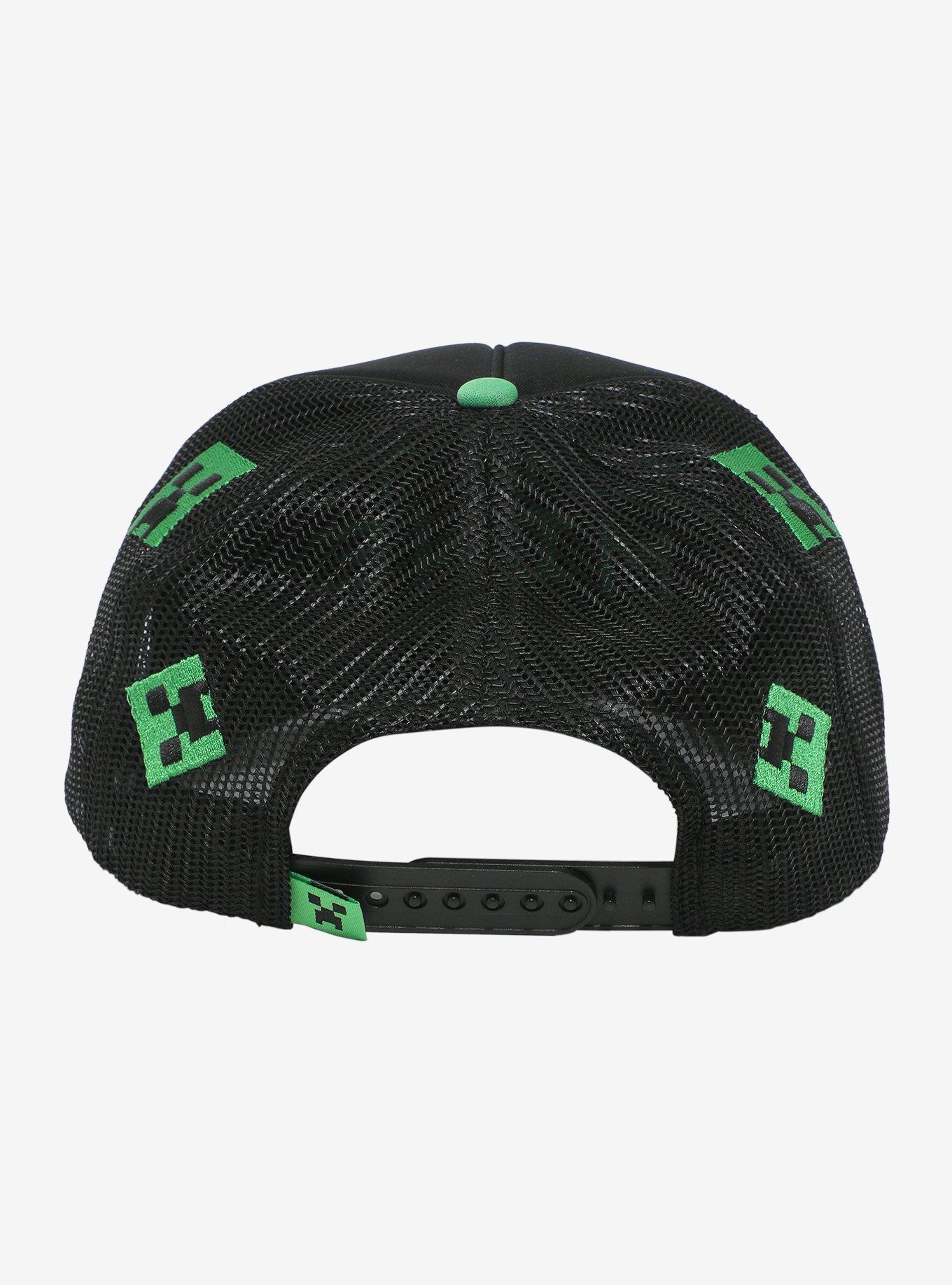 Minecraft Time To Mine Snapback Trucker Hat, , alternate
