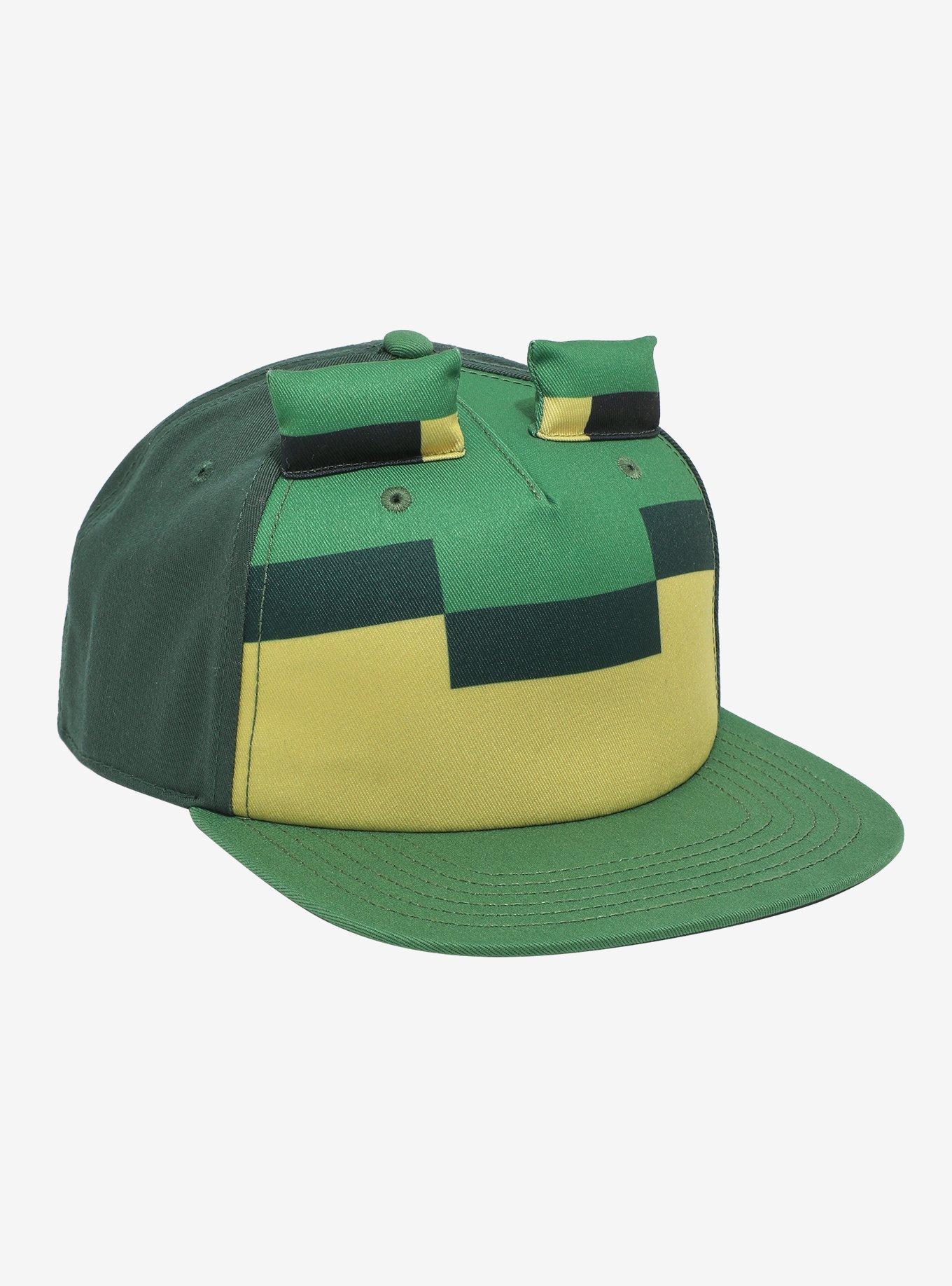 Minecraft Frog Figural Snapback Hat, , hi-res