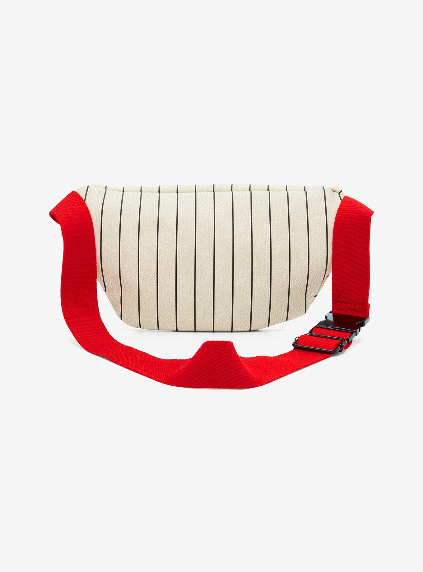 Peanuts Snoopy Baseball Striped Belt Bag — BoxLunch Exclusive