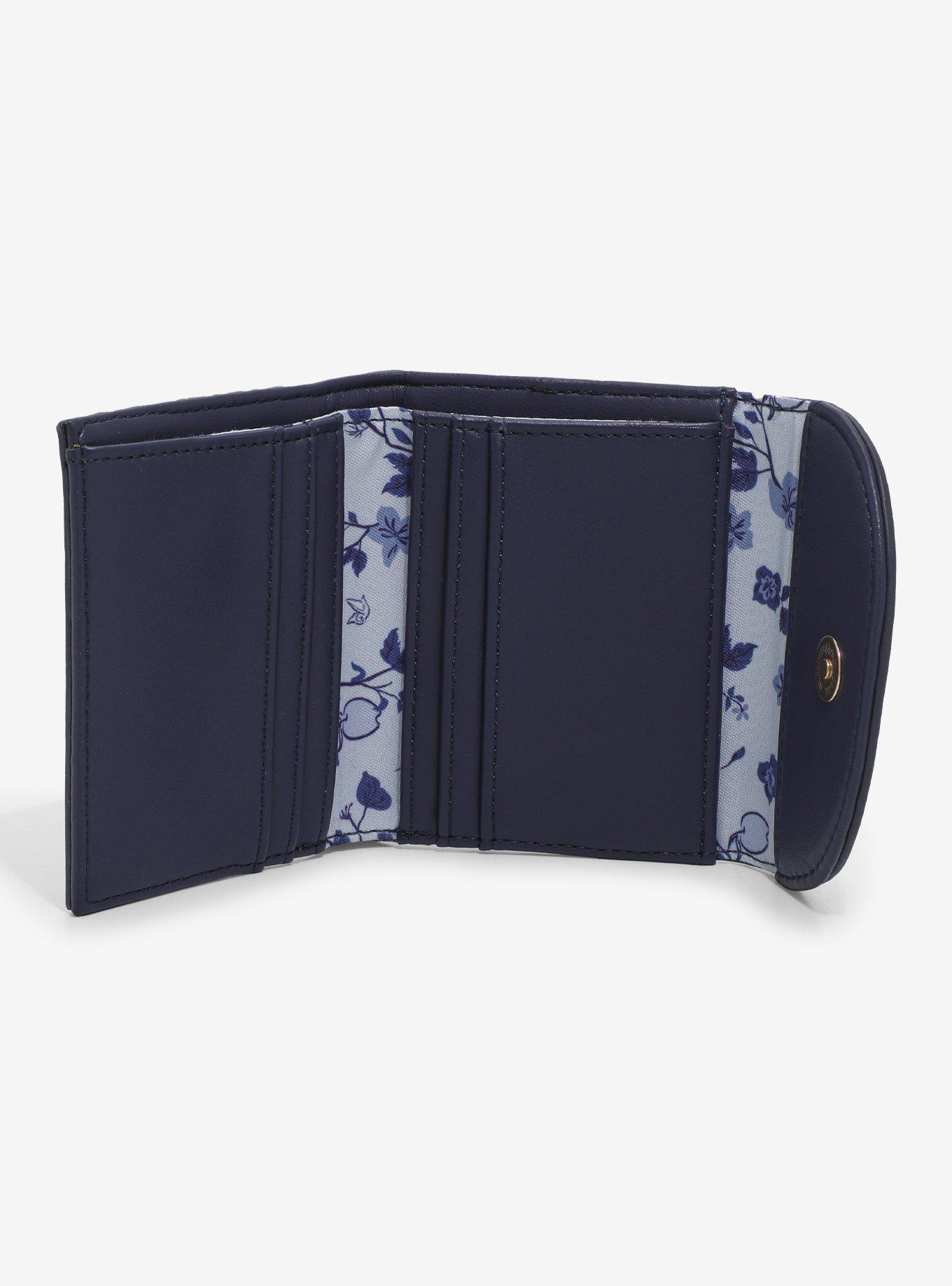 Disney Snow White and the Seven Dwarfs Tonal Floral Wallet - BoxLunch Exclusive, , alternate