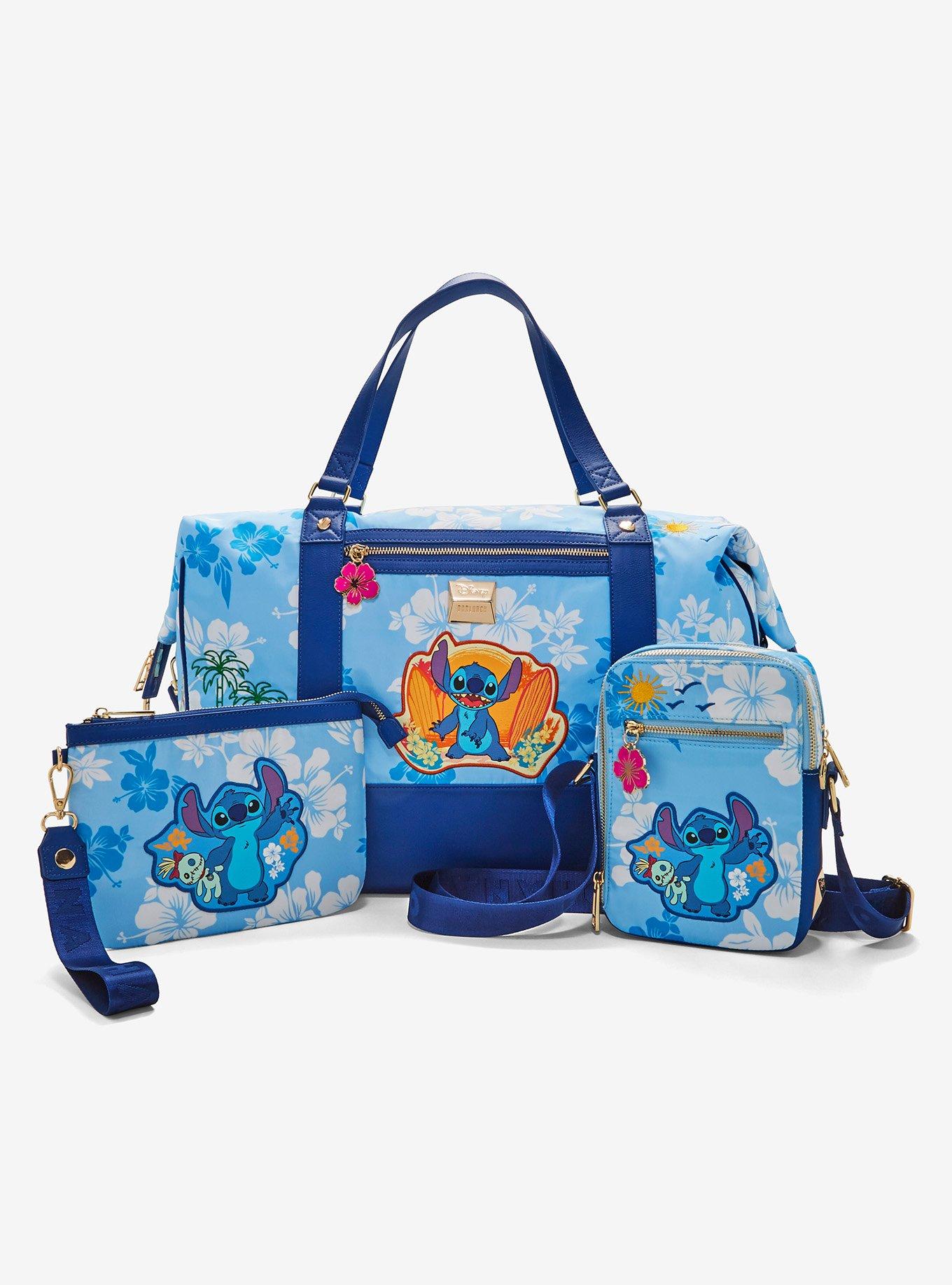 Disney Lilo & Stitch Hibiscus Blue Crossbody Bag — BoxLunch Exclusive