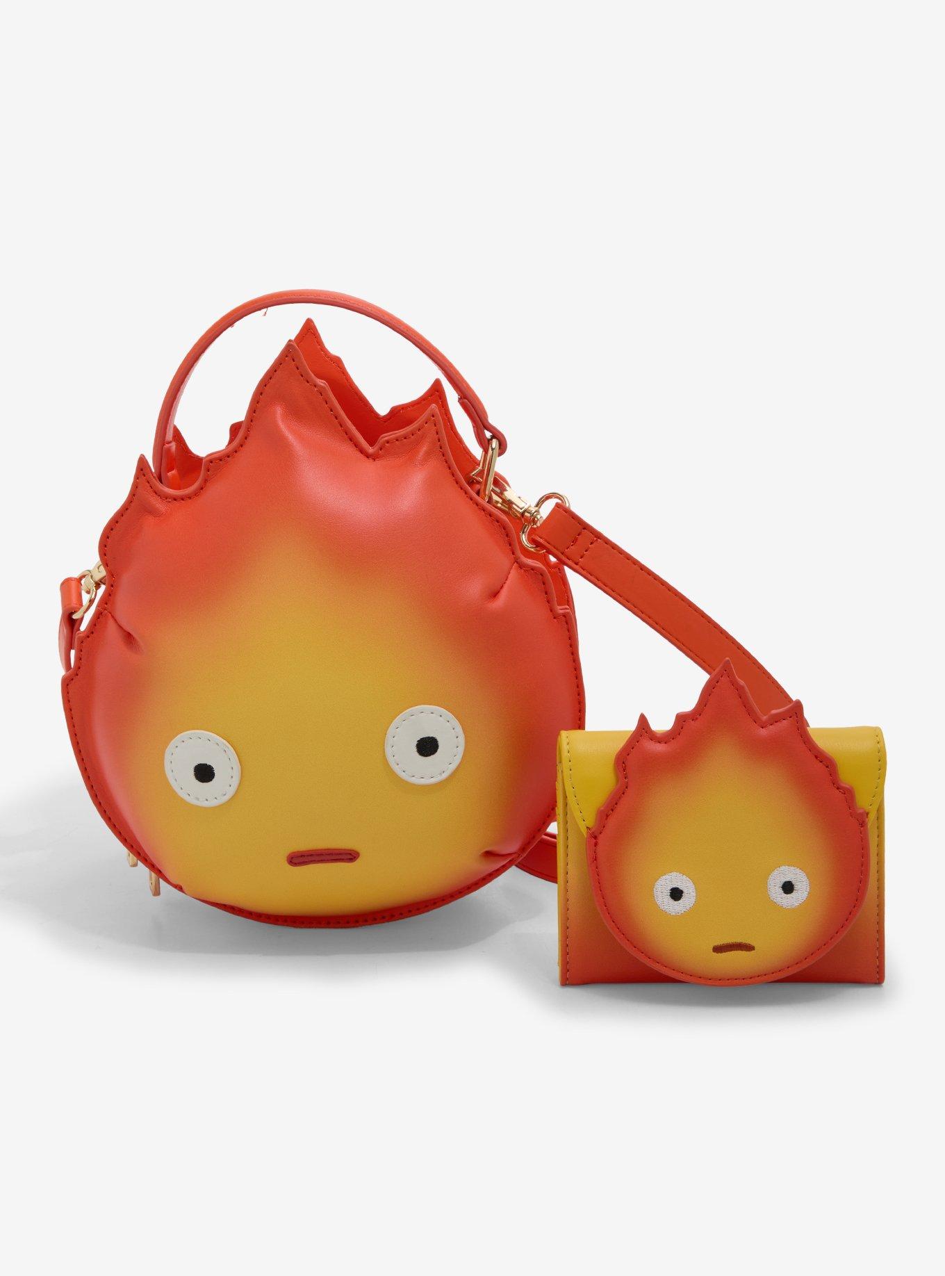 Studio Ghibli&reg; Howl's Moving Castle Calcifer Figural Crossbody Bag - BoxLunch Exclusive, , alternate
