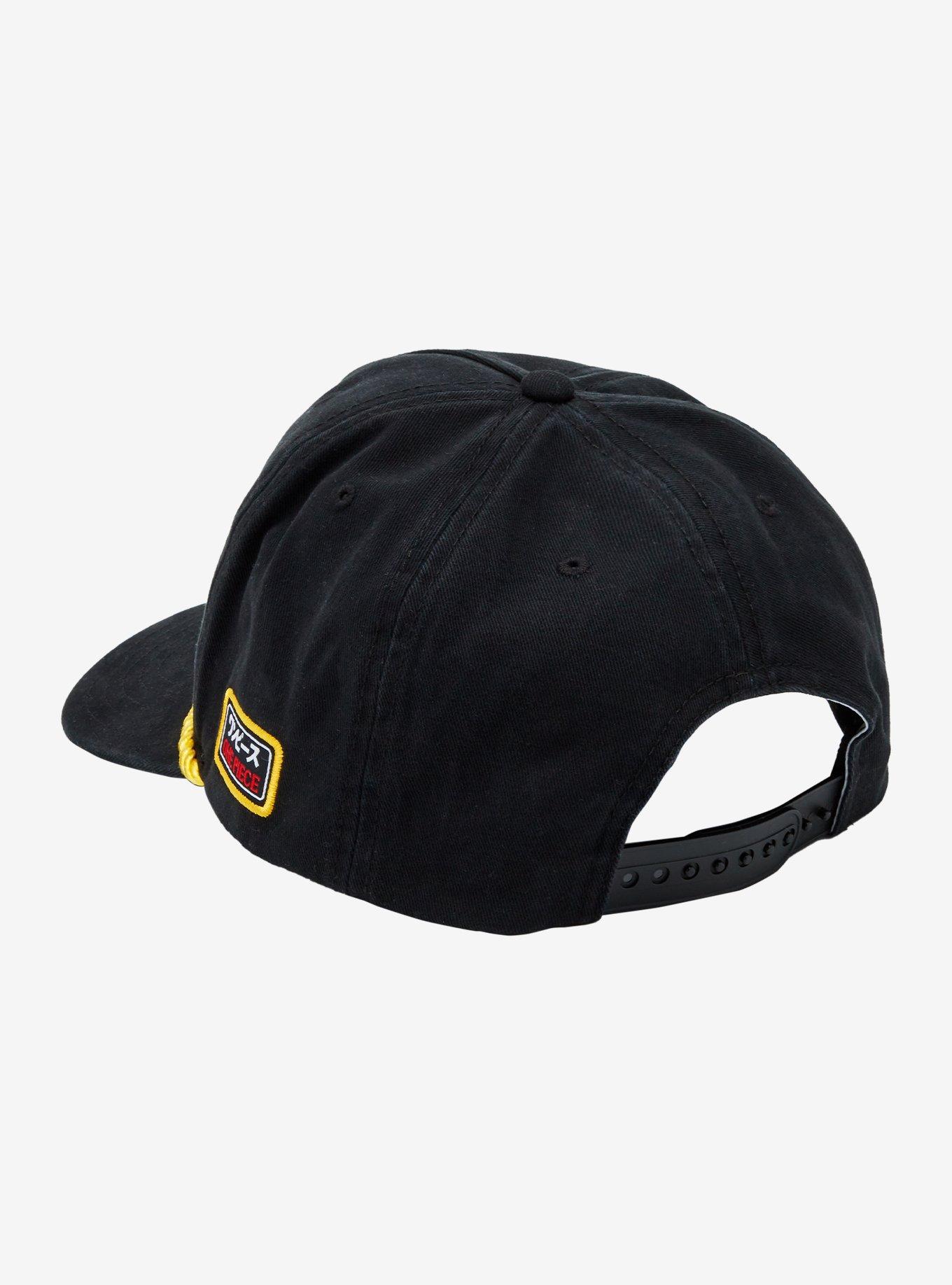 One Piece Straw Hat Crew Snapback Hat, , alternate