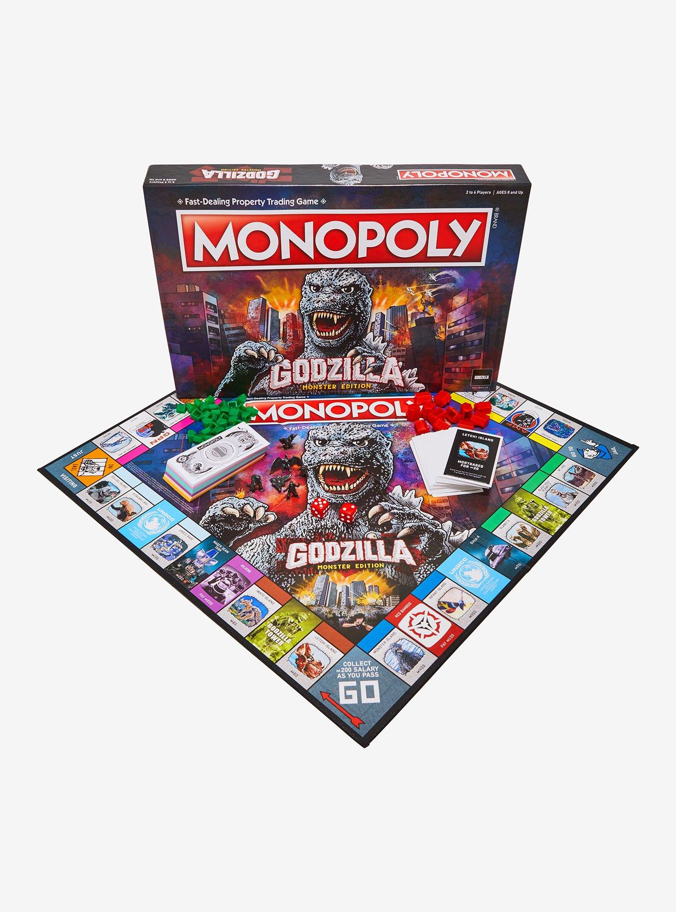 Monopoly: Godzilla Monster Edition Board Game, , alternate