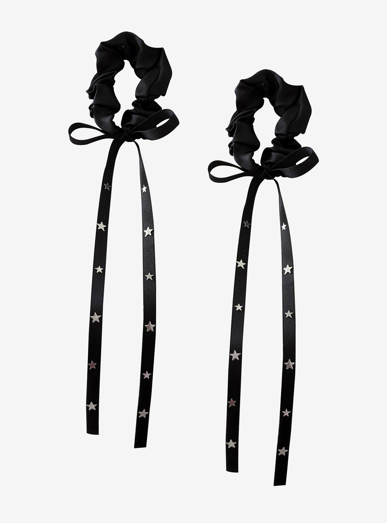 Sweet Society Skinny Bow & Star Scrunchie Set, , hi-res