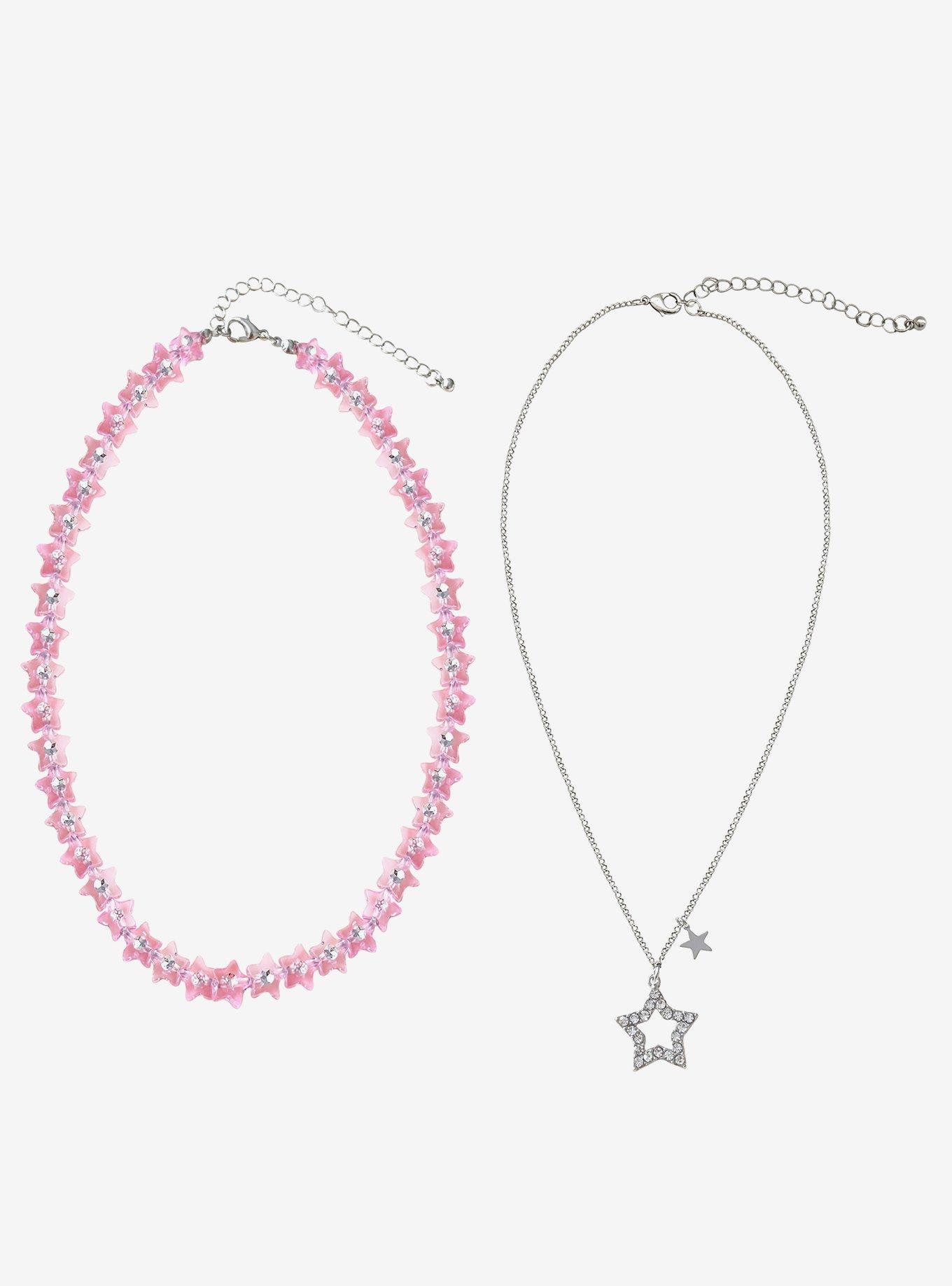 Sweet Society Repeated Star Necklace Set, , hi-res