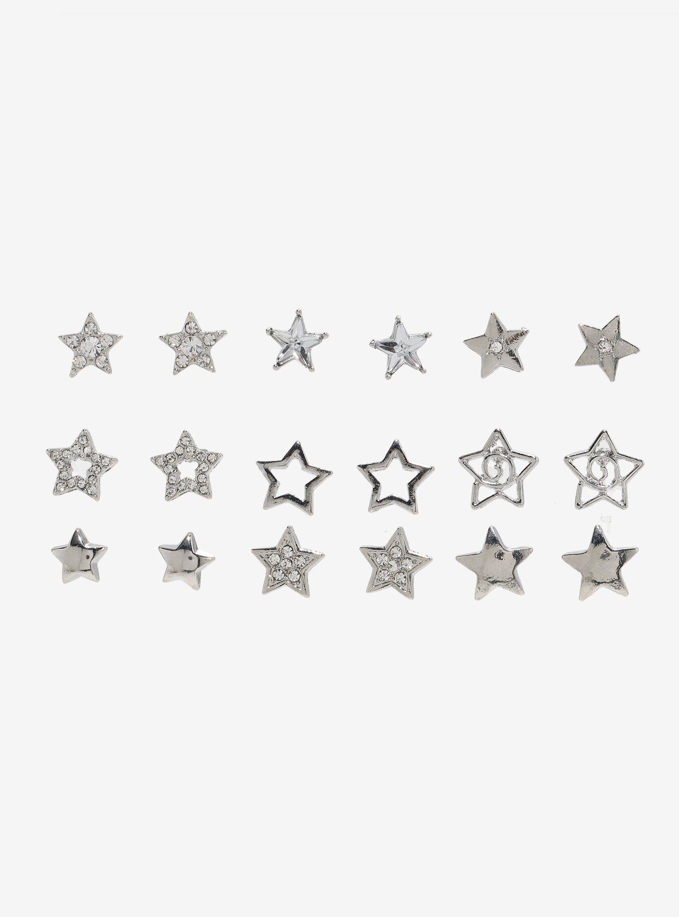 Star Bling Stud Earring Set, , hi-res