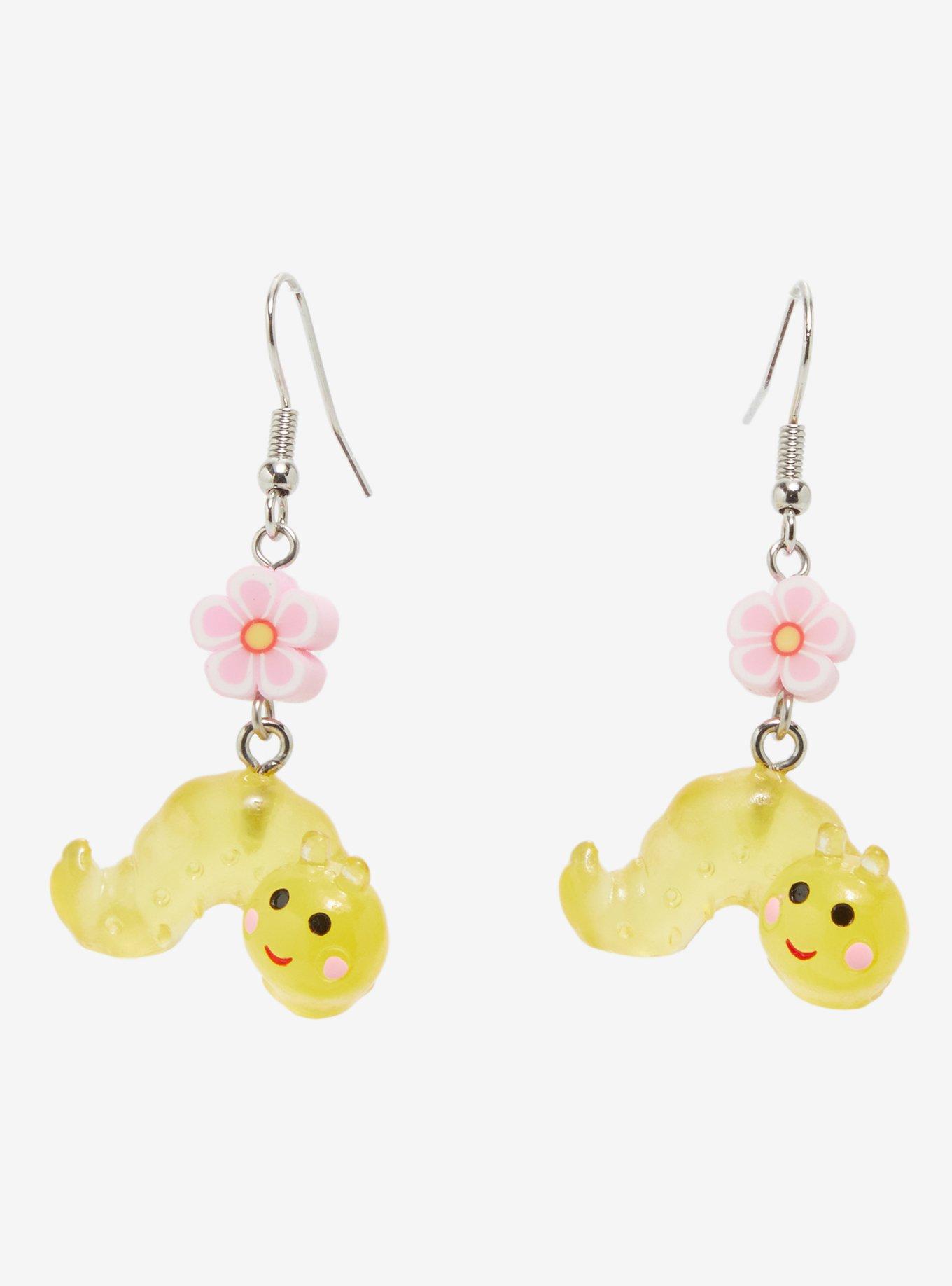 Sweet Society Happy Worm Drop Earrings, , hi-res