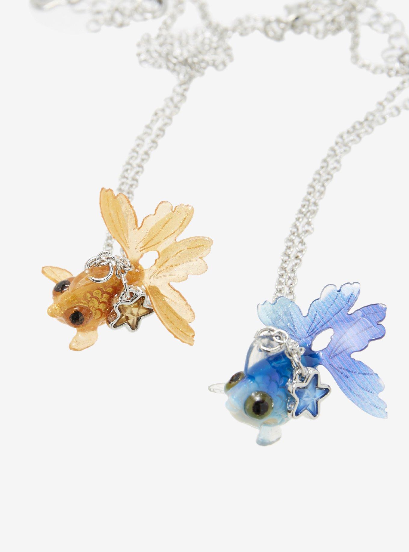 Sweet Society Star Goldfish Best Friend Necklace Set, , alternate
