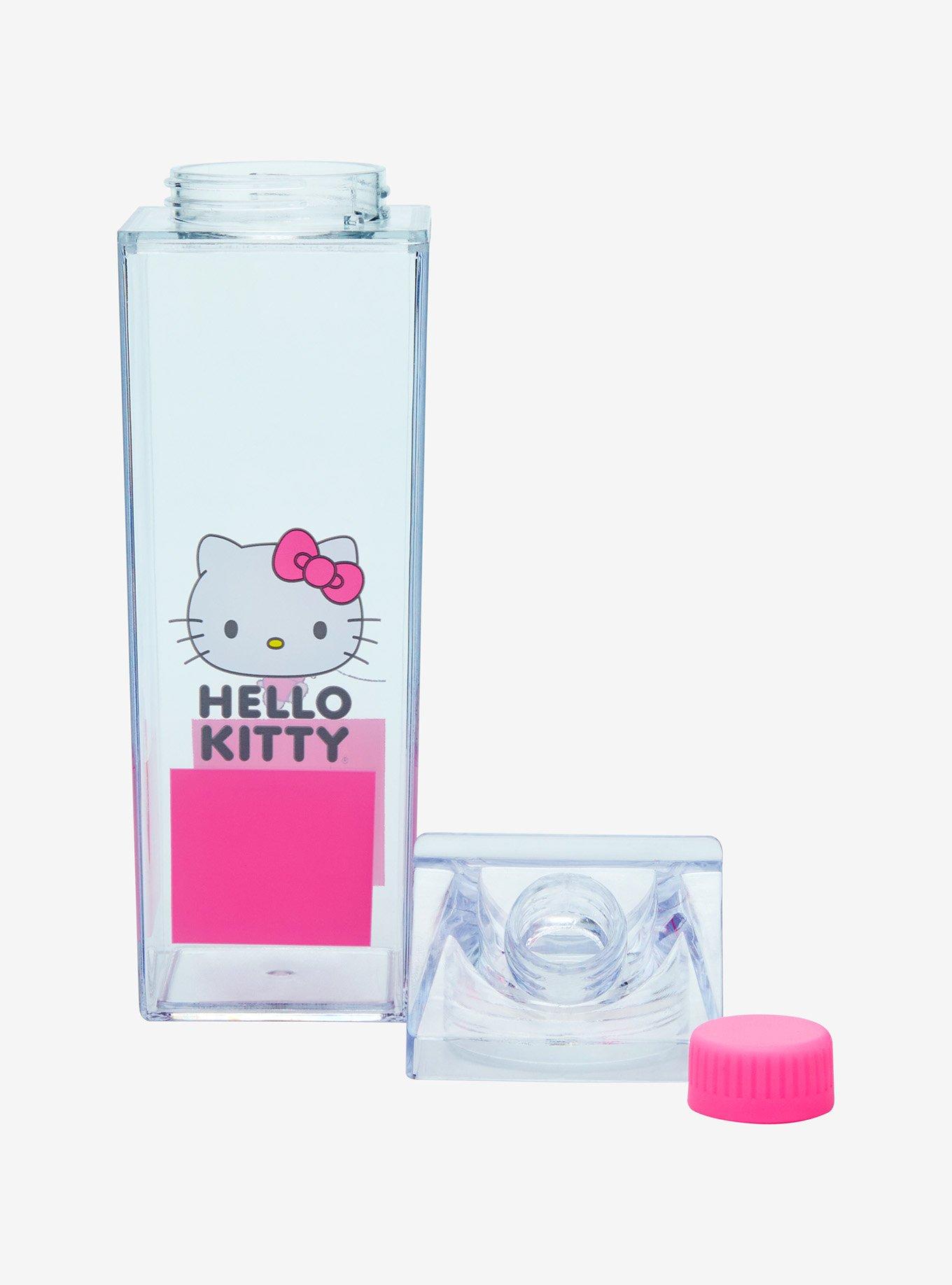 Hello Kitty Poodle Milk Carton Water Bottle, , hi-res