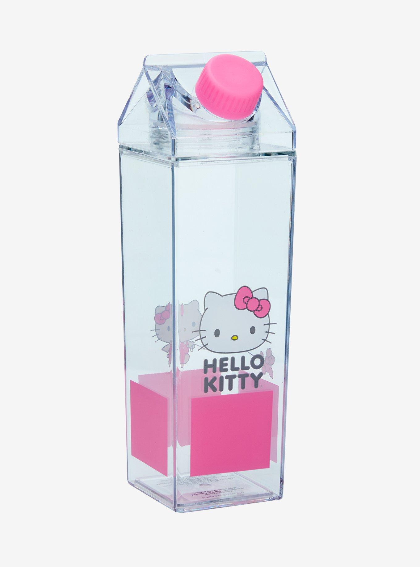 Hello Kitty Poodle Milk Carton Water Bottle, , alternate