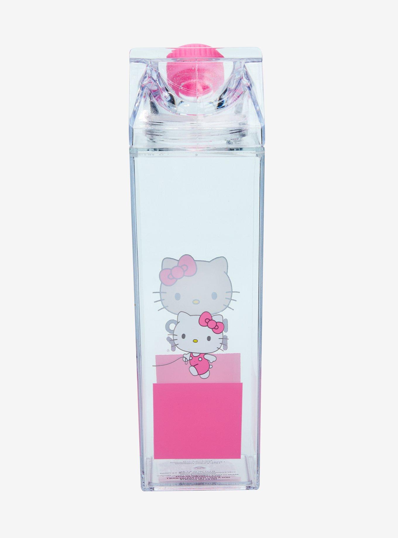 Hello Kitty Poodle Milk Carton Water Bottle, , alternate