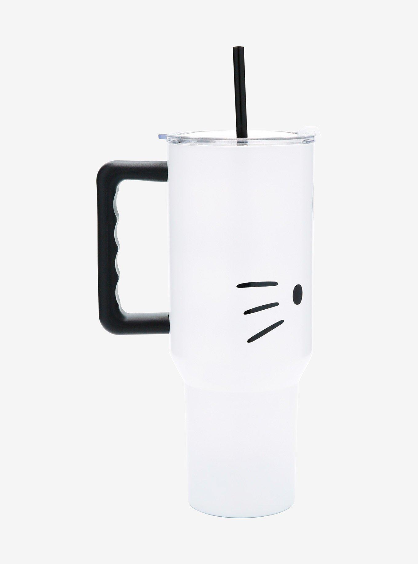 Hello Kitty Face Stainless Steel Travel Cup, , alternate