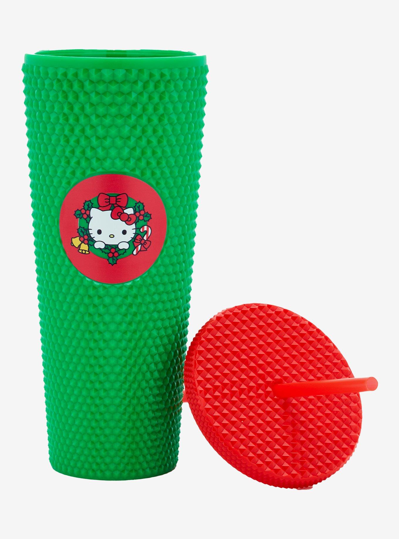 Hello Kitty Holiday Pyramid Acrylic Travel Cup, , alternate