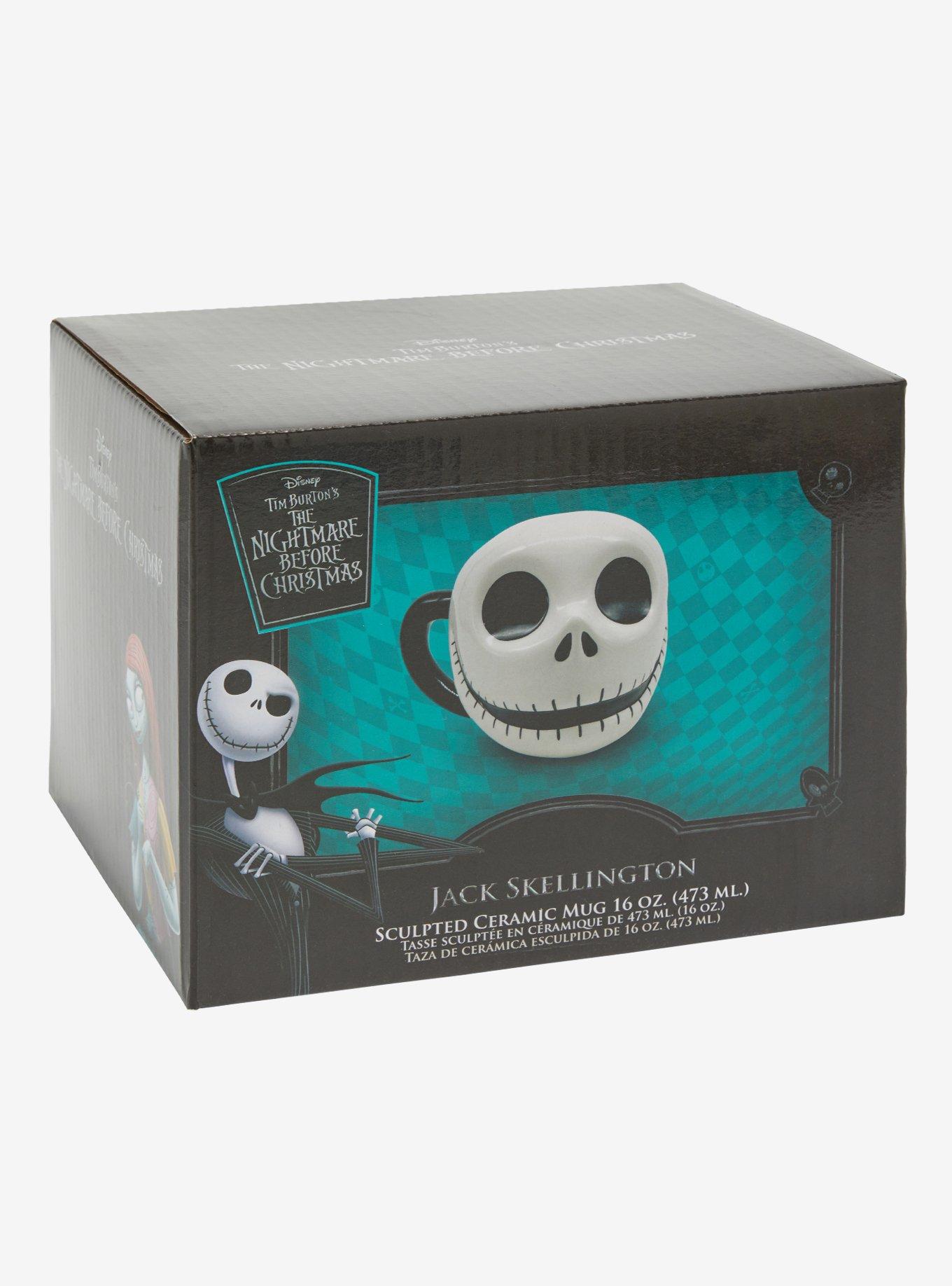 The Nightmare Before Christmas Jack Smiling Figural Mug, , alternate