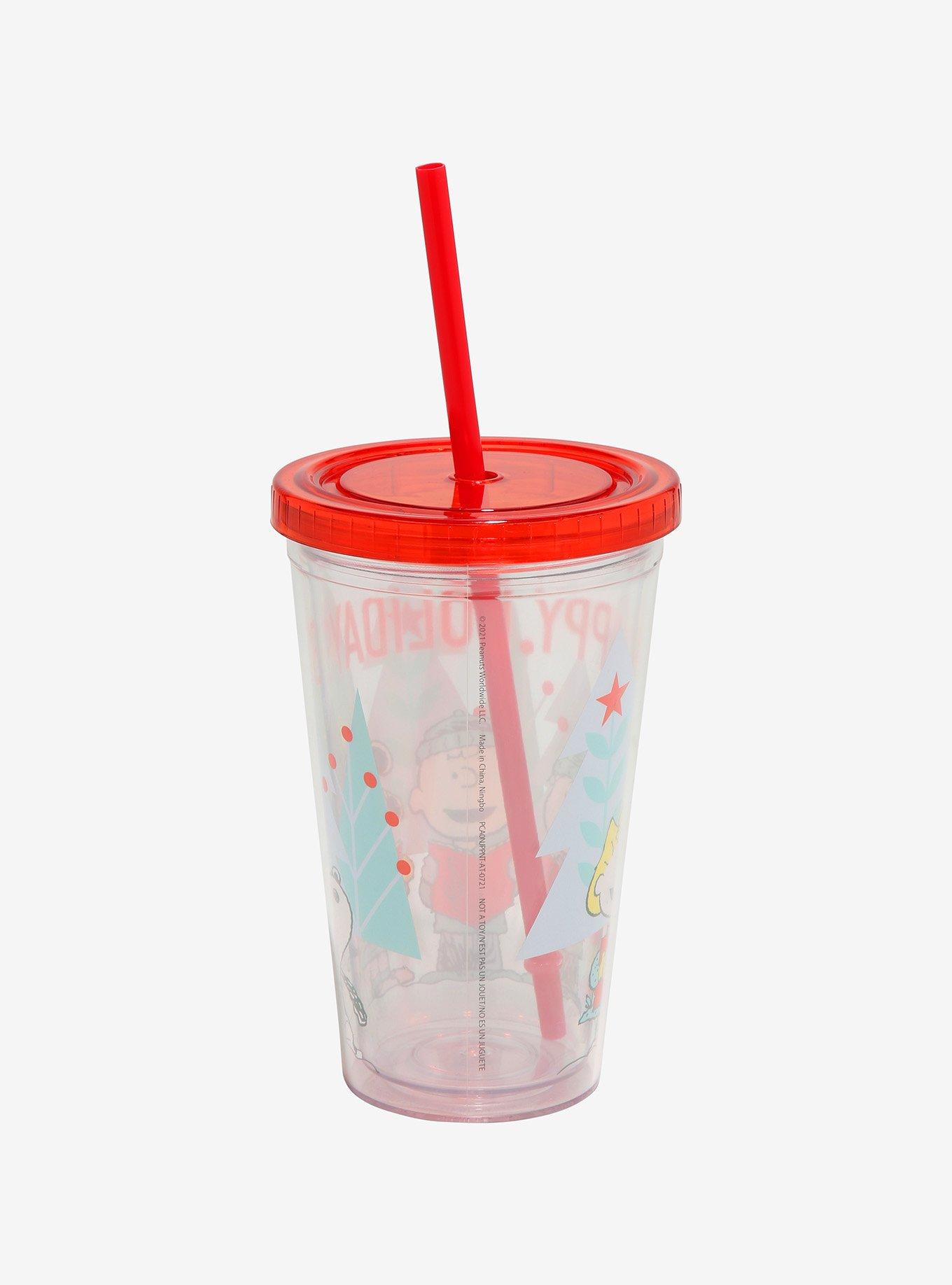 Peanuts Holiday Caroling Acrylic Travel Cup, , hi-res