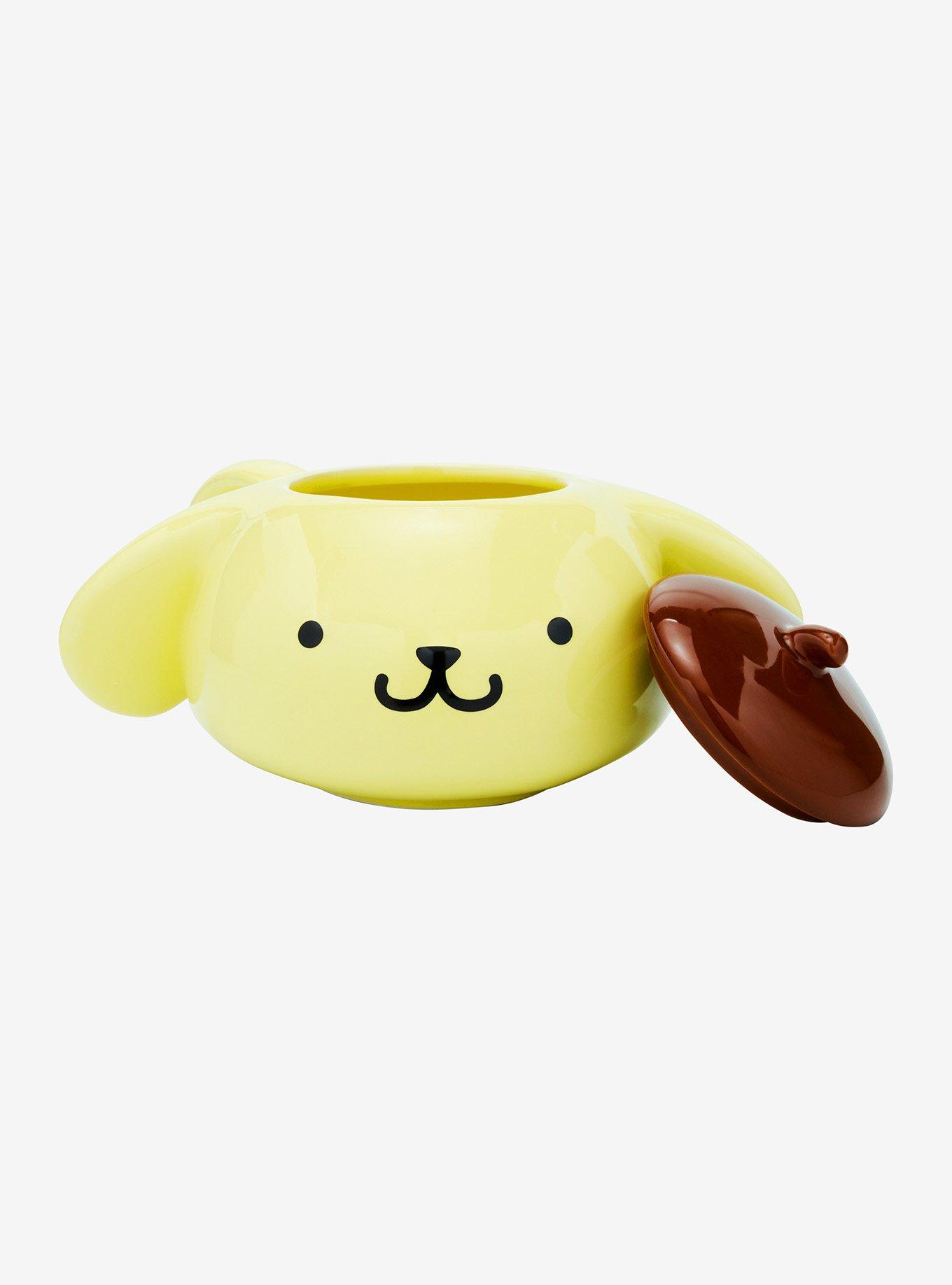 Pompompurin Figural Mug With Lid, , hi-res