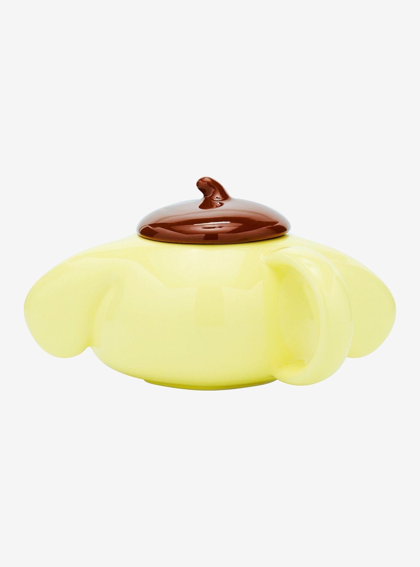 Pompompurin Figural Mug With Lid, , alternate