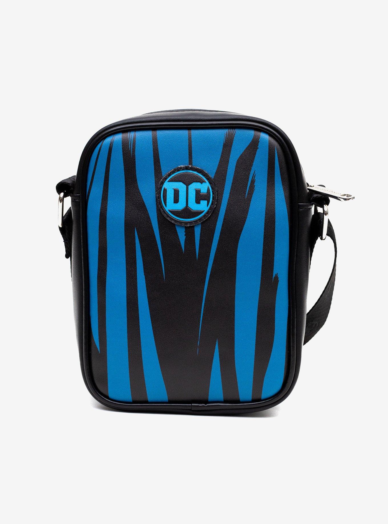 DC Comics Batman Close Up Bat and Belt Crossbody Bag, , alternate