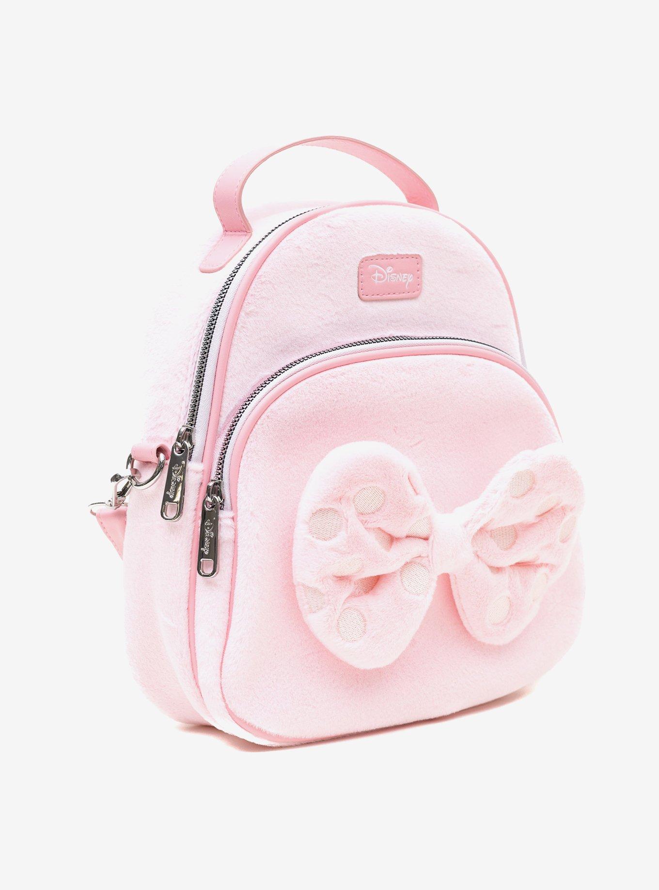 Disney Minnie Mouse Furry Bow Crossbody bag, , alternate