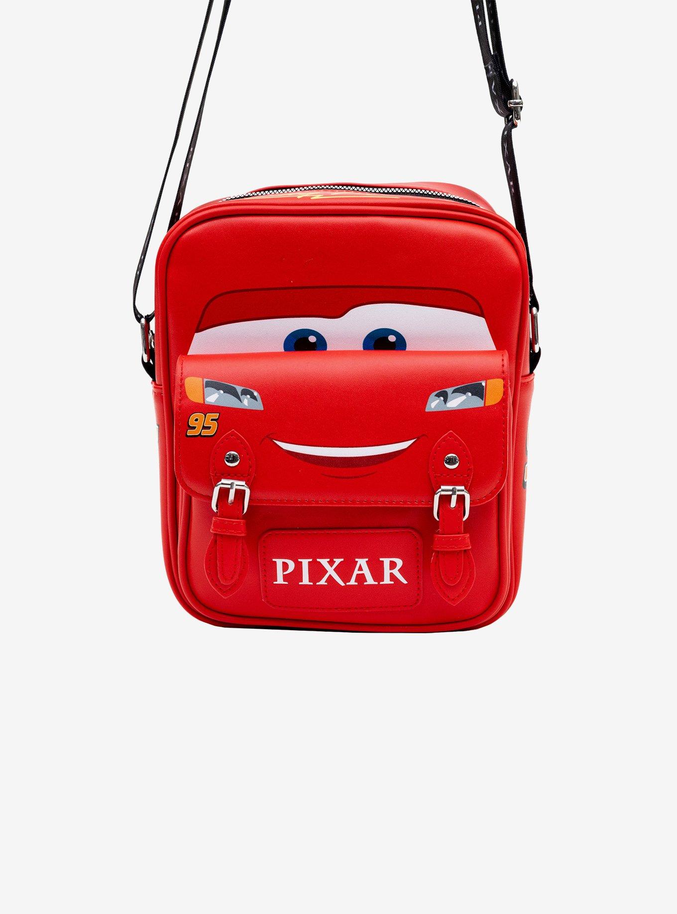 Disney Pixar Cars Lightning McQueen Car Body Paint Crossbody Bag, , alternate