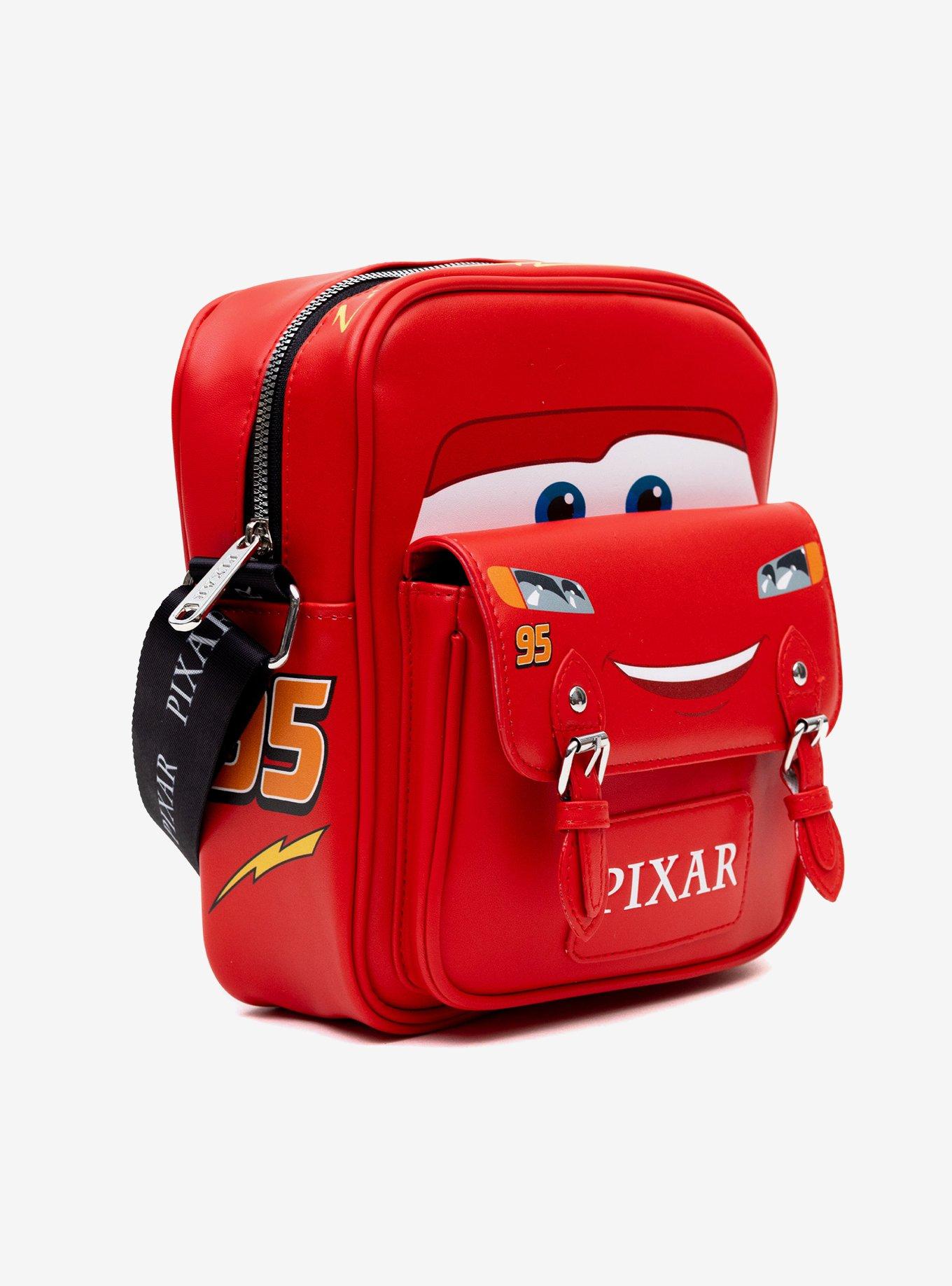 Disney Pixar Cars Lightning McQueen Car Body Paint Crossbody Bag, , alternate