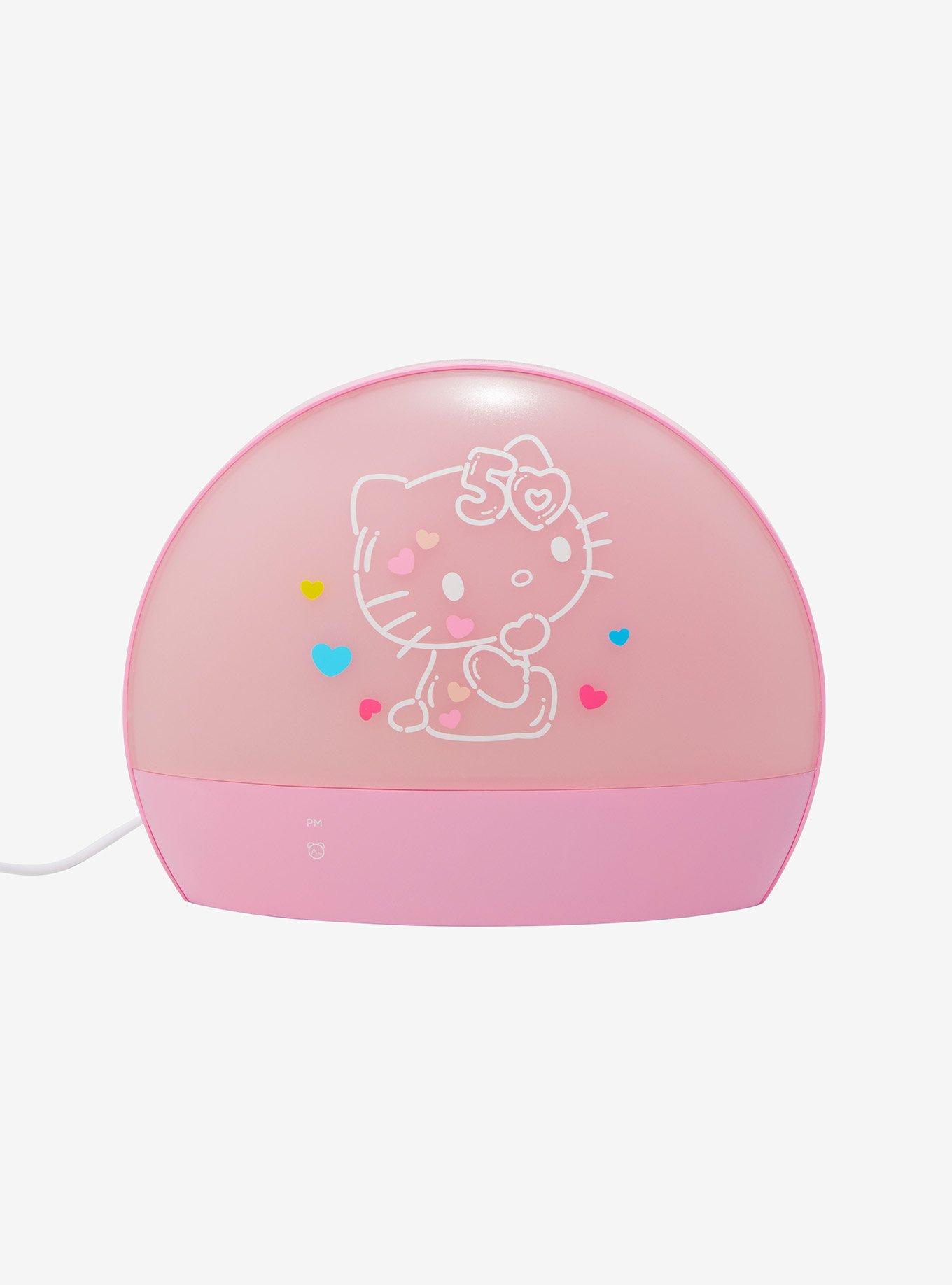 Hello Kitty Sanrio 50th Anniversary Sunrise Alarm Clock, , alternate