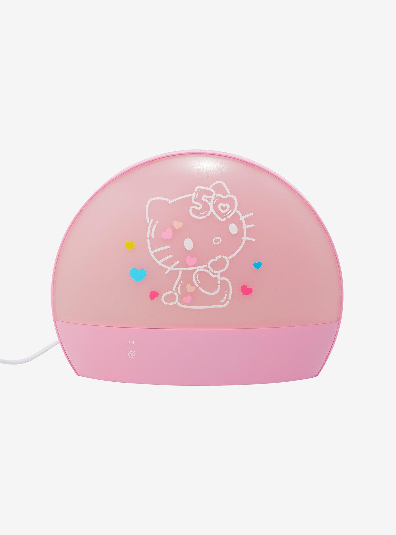 Hello Kitty Sanrio 50th Anniversary Sunrise Alarm Clock, , hi-res