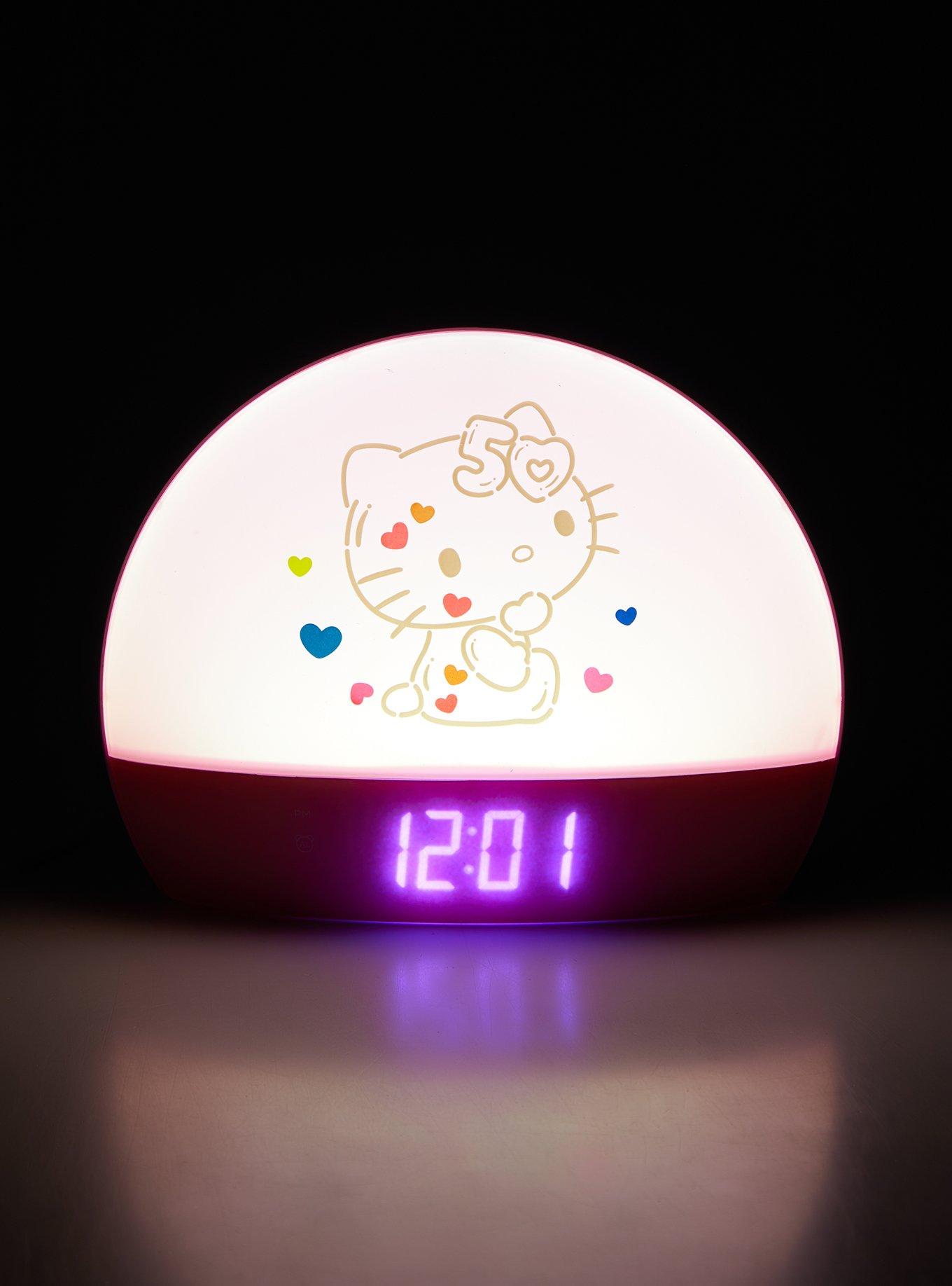 Hello Kitty Sanrio 50th Anniversary Sunrise Alarm Clock, , alternate