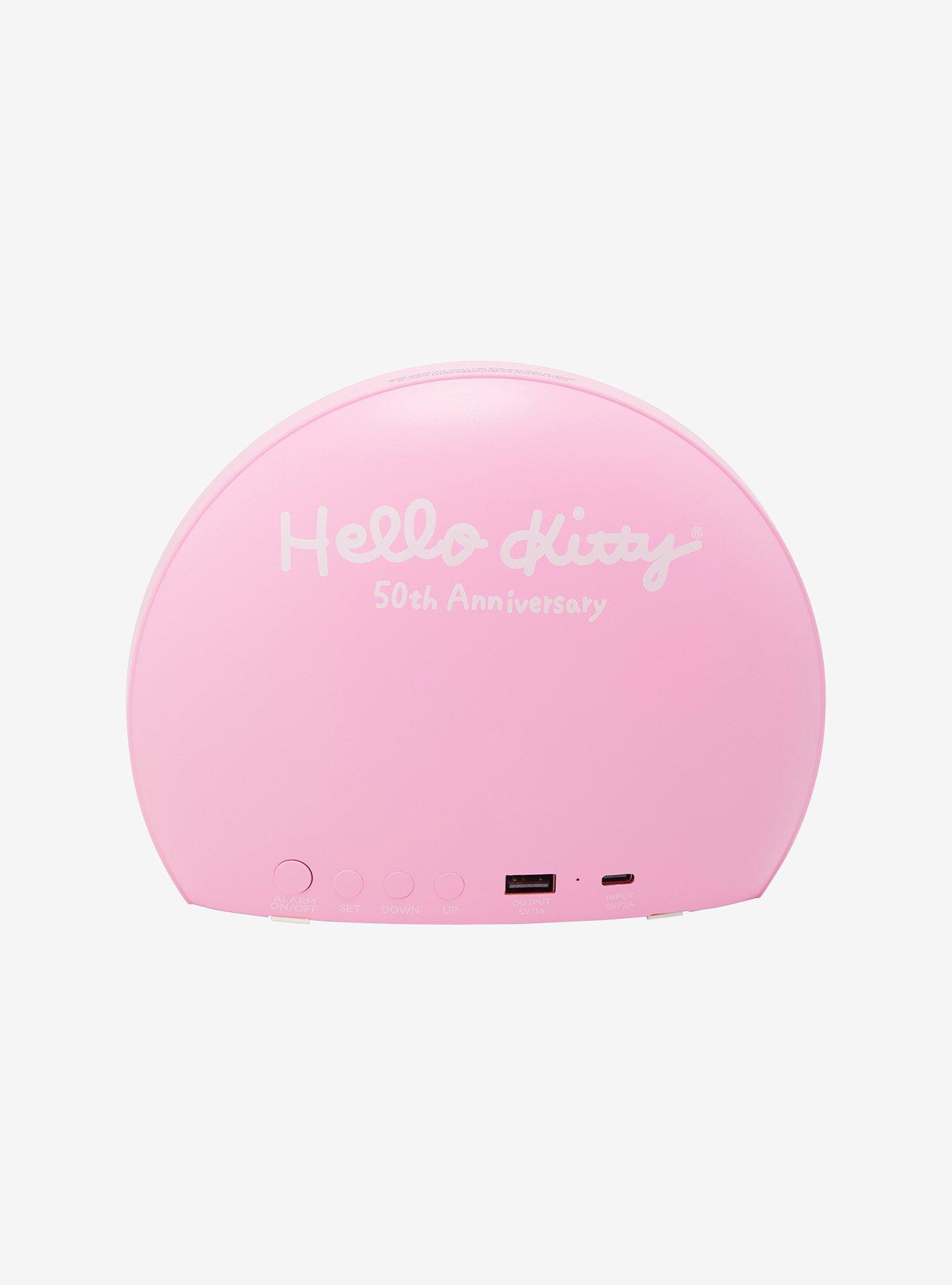 Hello Kitty Sanrio 50th Anniversary Sunrise Alarm Clock, , alternate