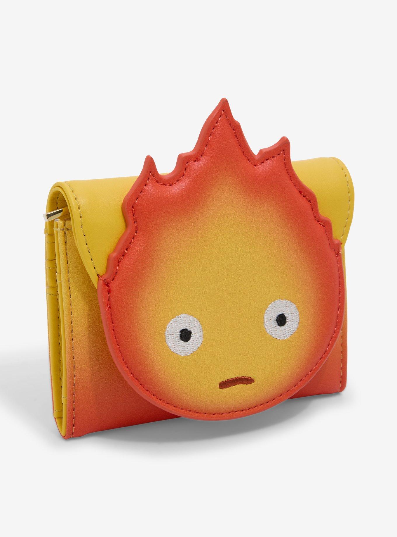 Studio Ghibli® Howl's Moving Castle Calcifer Small Flap Wallet, , hi-res