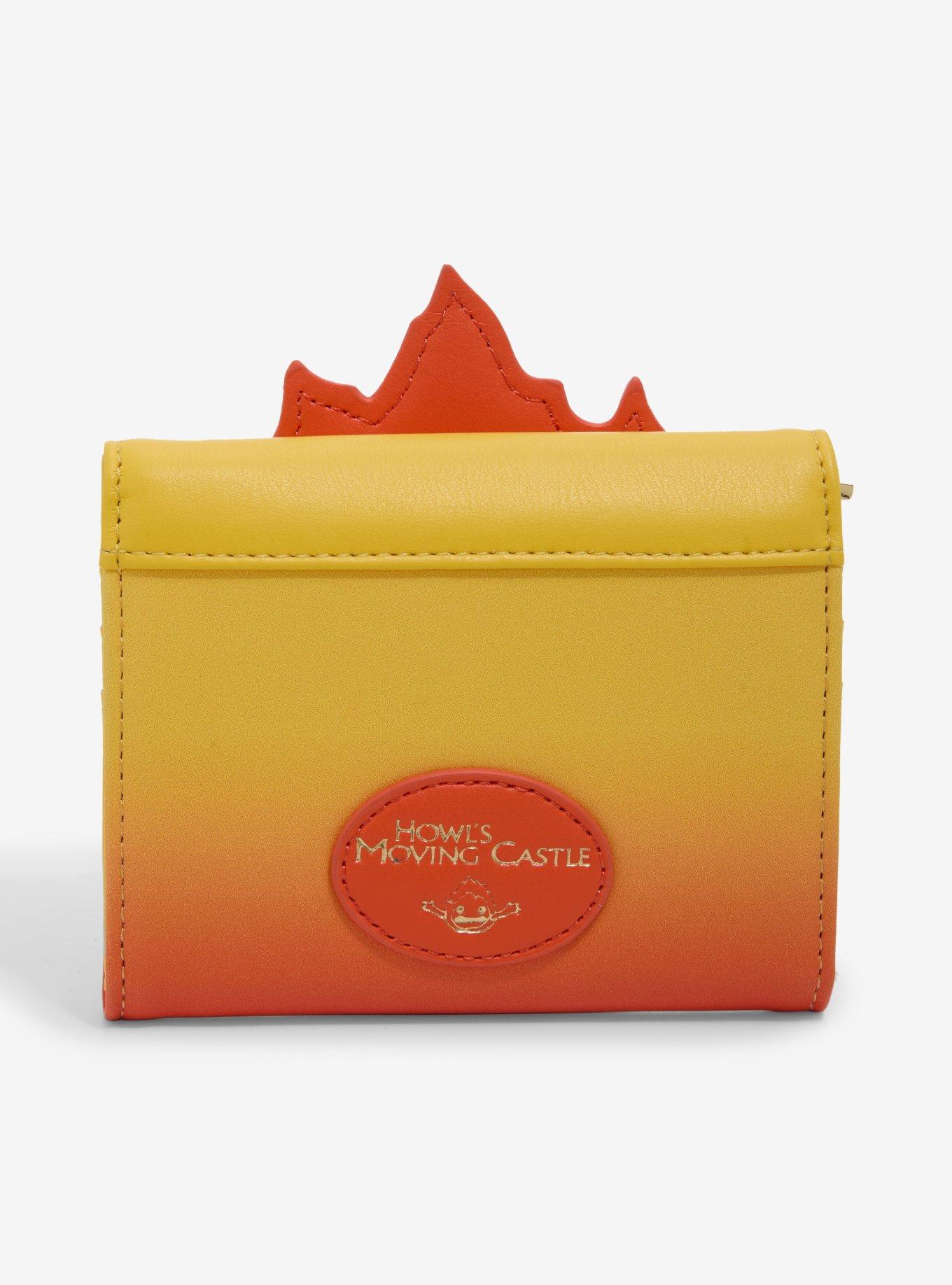 Studio Ghibli® Howl's Moving Castle Calcifer Small Flap Wallet, , alternate