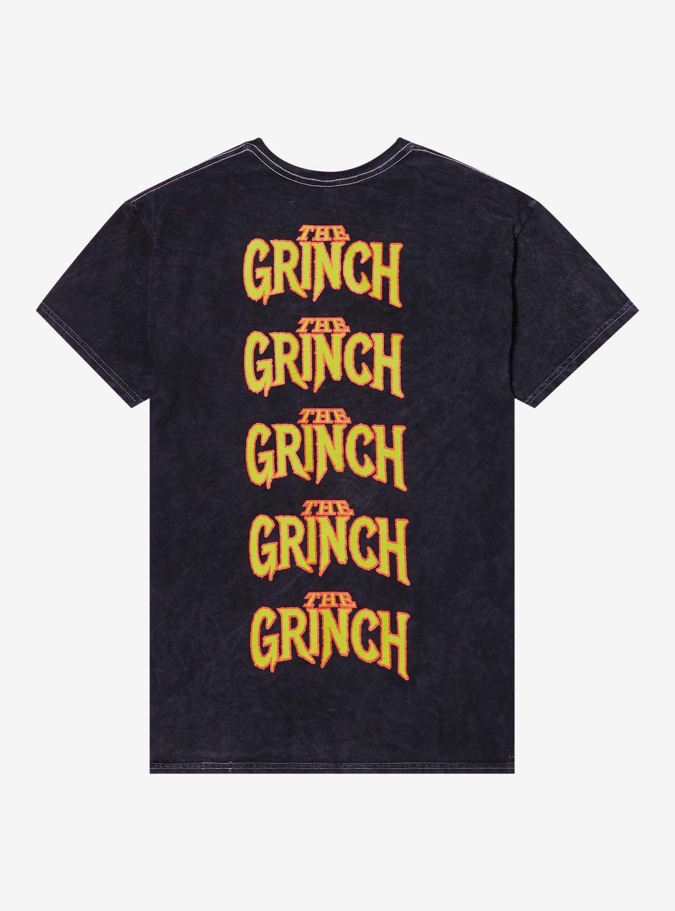 Dr. Seuss How The Grinch Stole Christmas! Name Double-Sided Mineral Wash T-Shirt, , hi-res