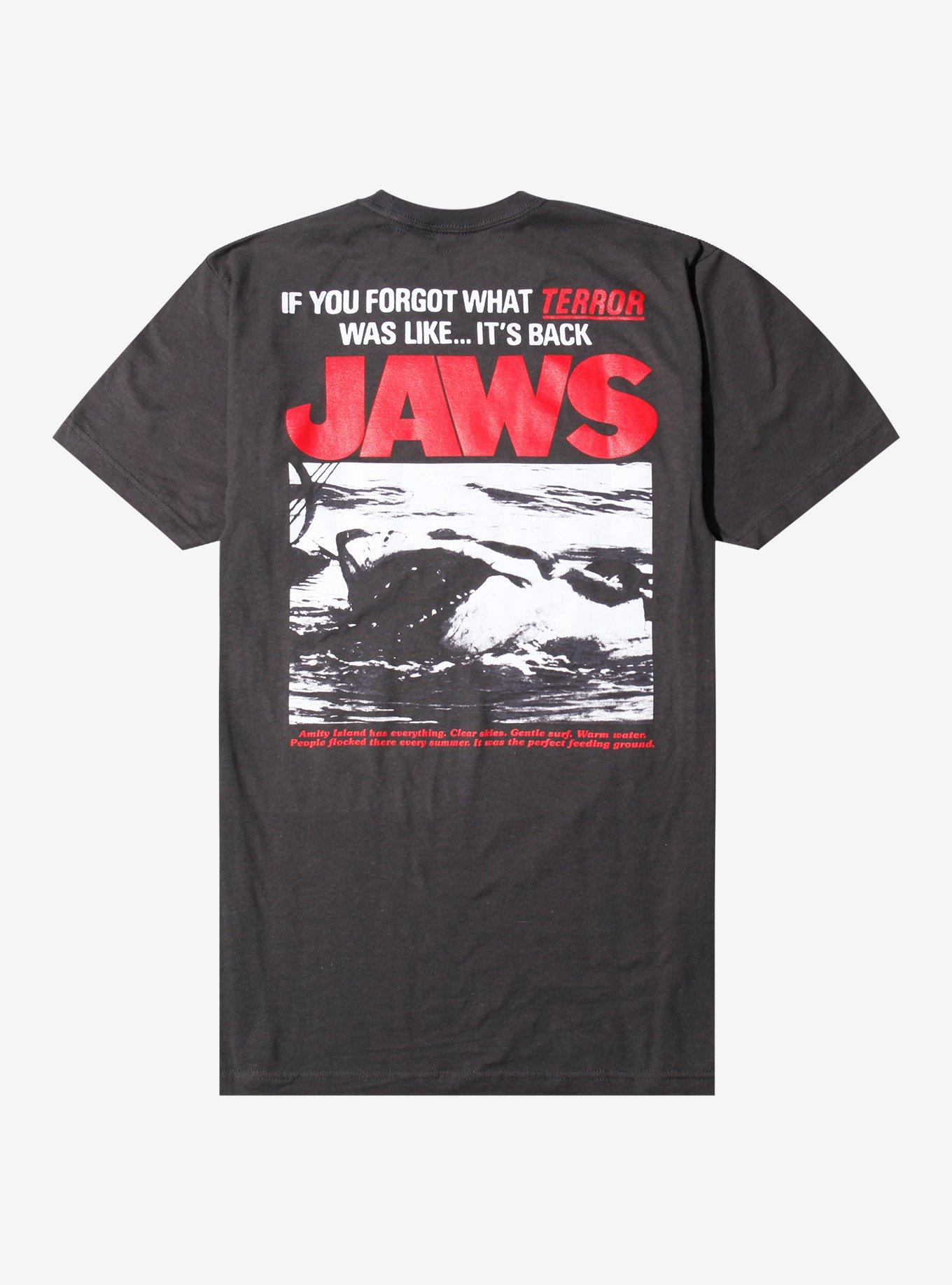 Jaws Vintage Graphics Two-Sided T-Shirt, , hi-res