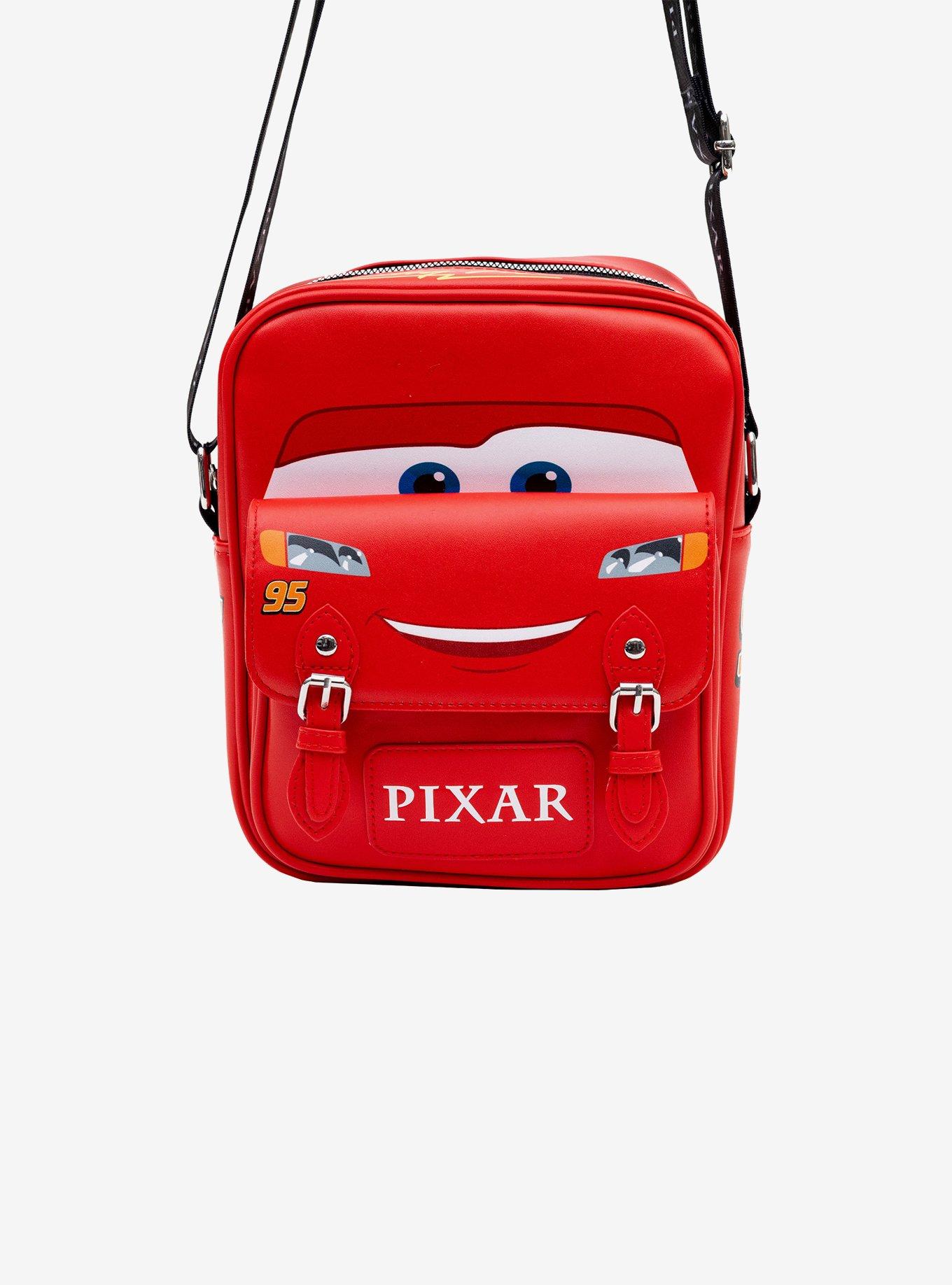 Disney Pixar Cars Lightning McQueen Car Body Paint Crossbody Bag, , hi-res