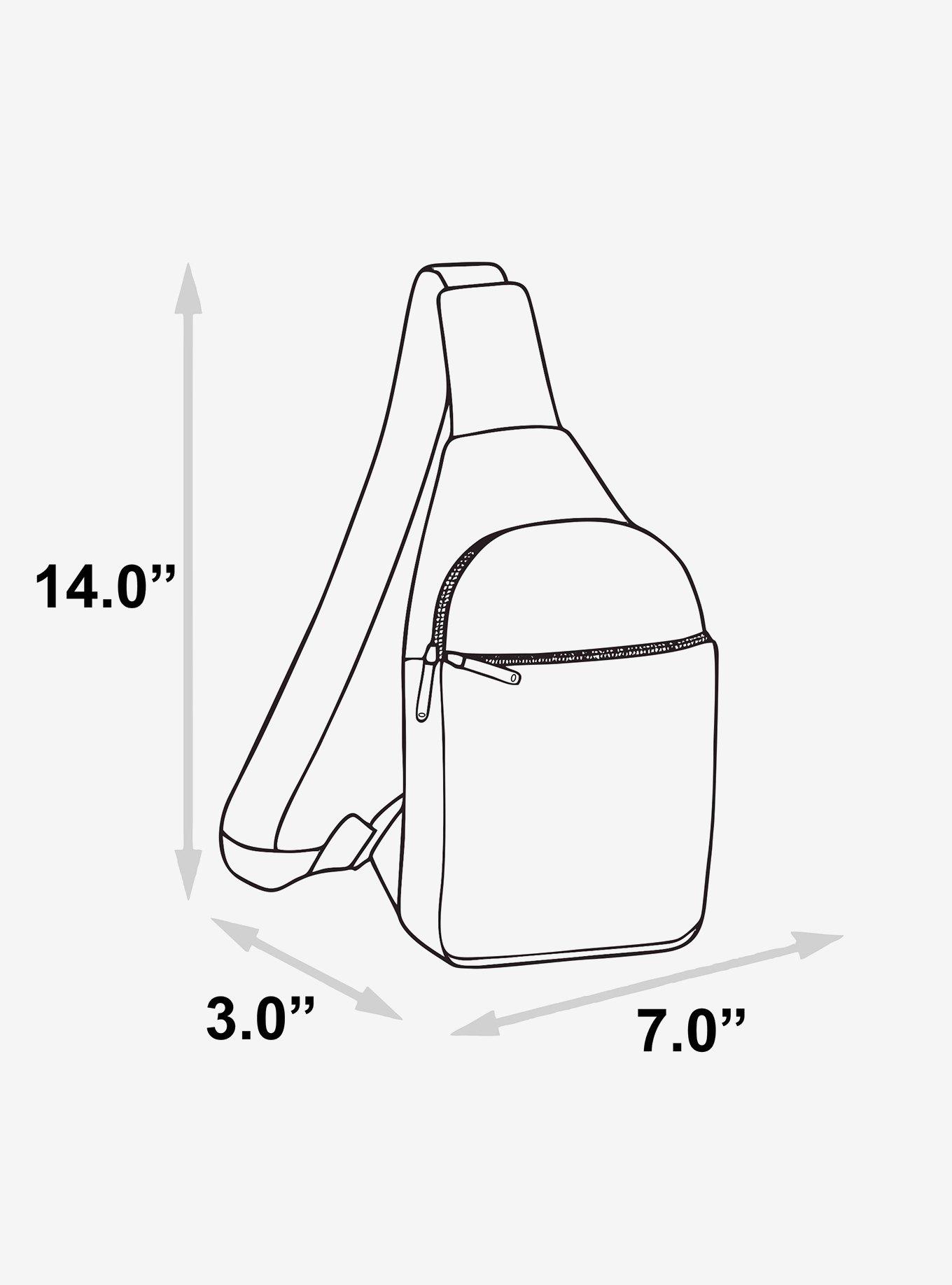 Avatar: The Last Airbender Chibi Group on Appa Crossbody Sling Bag, , alternate