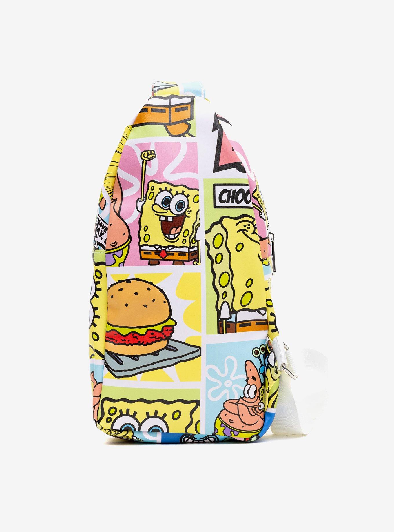 SpongeBob SquarePants and Friends Crossbody Sling Bag