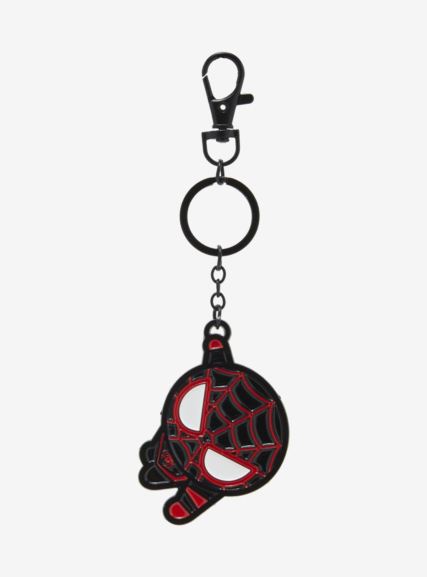 Marvel Spider-Man Miles Morales Chibi Key Chain, , hi-res