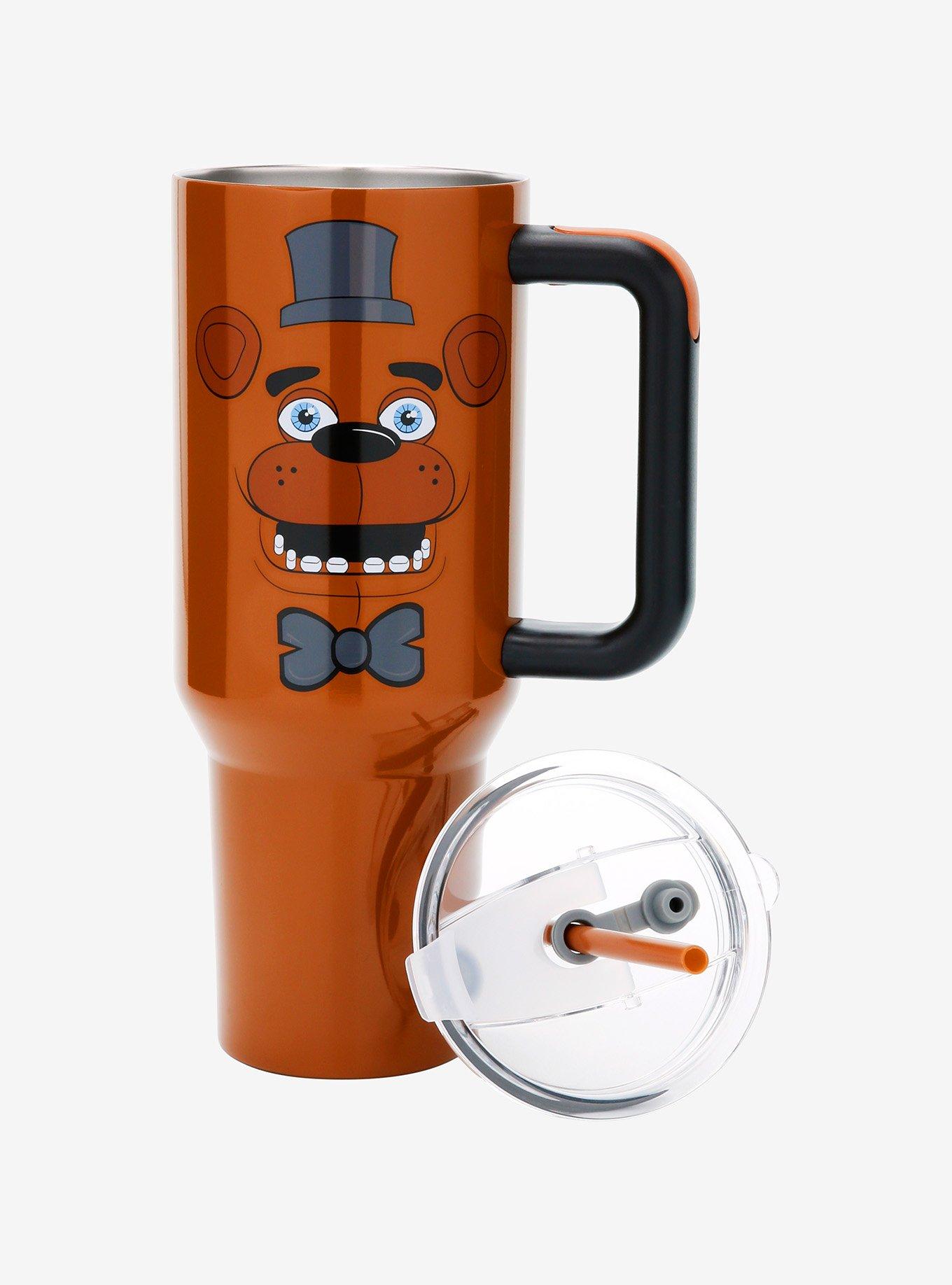 Five Nights At Freddy's Freddy Fazbear Stainless Steel Travel Cup, , hi-res