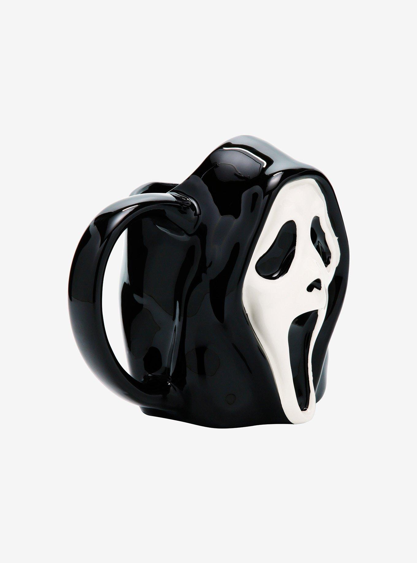 Ghost Face Mask Figural Mug, , hi-res