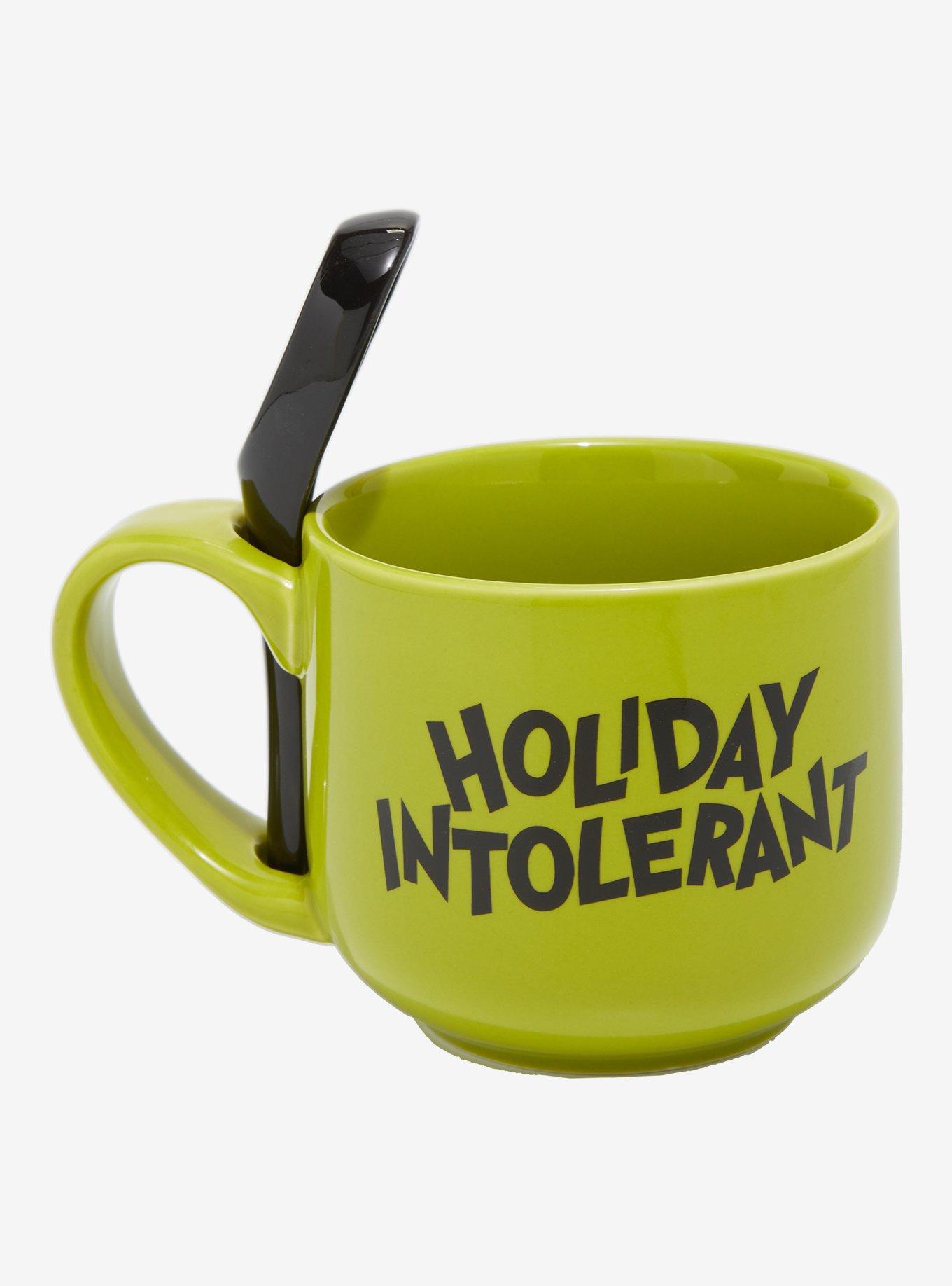 How The Grinch Stole Christmas Holiday Intolerant Soup Mug With Spoon, , hi-res