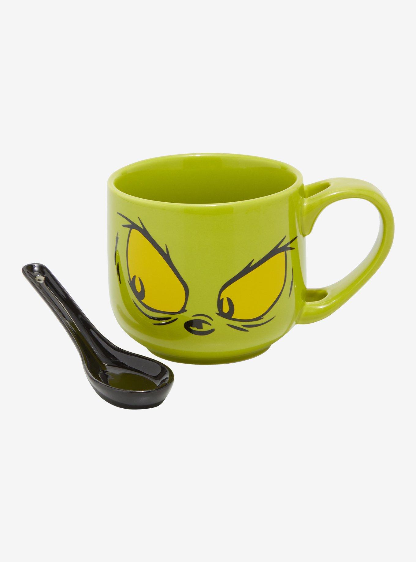 How The Grinch Stole Christmas Holiday Intolerant Soup Mug With Spoon, , alternate
