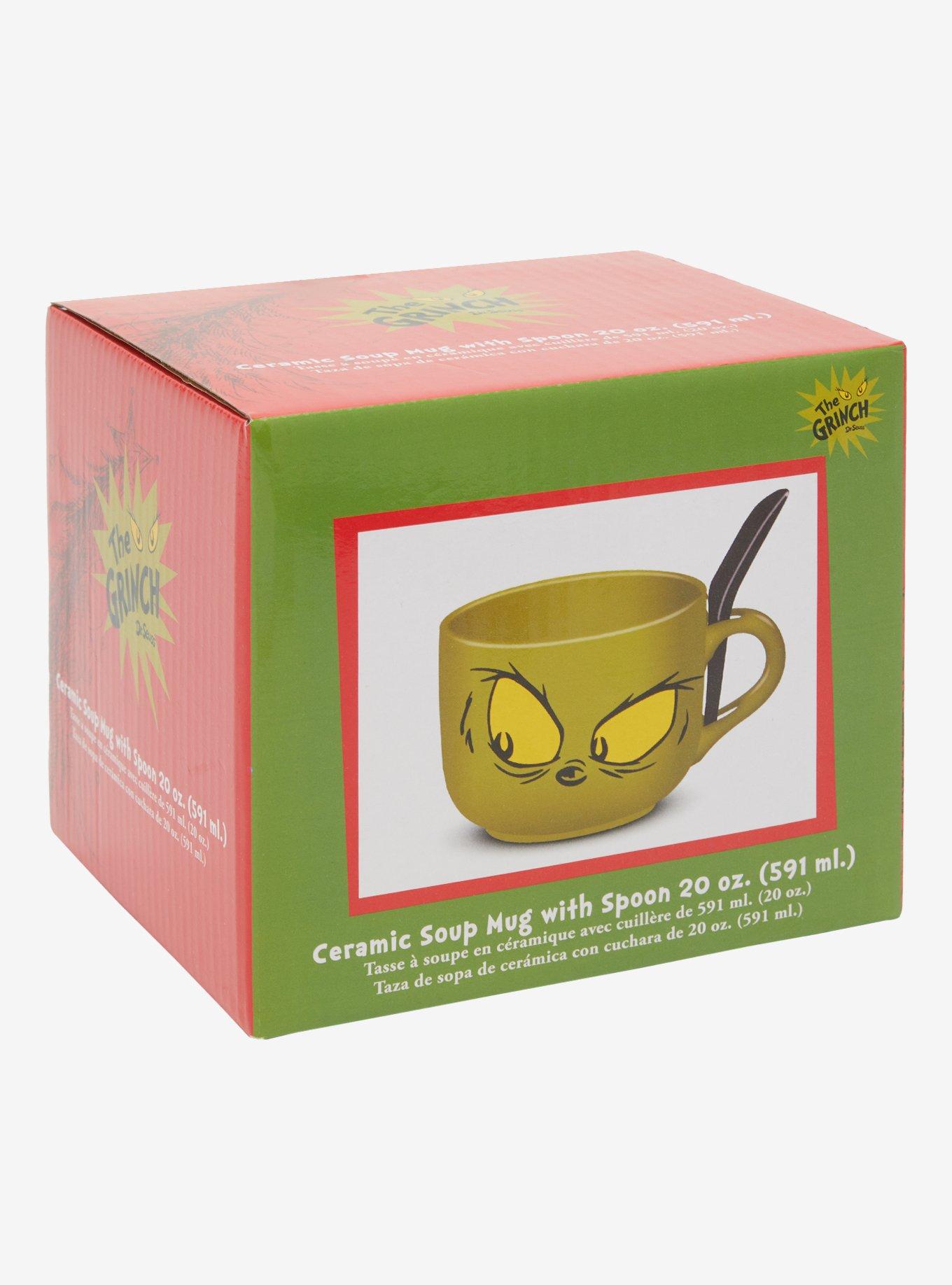 How The Grinch Stole Christmas Holiday Intolerant Soup Mug With Spoon, , alternate